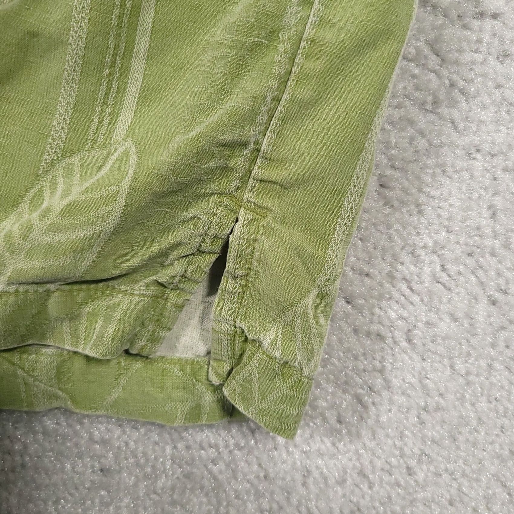 Vintage VINTAGE Margaritaville Button Up Hawaiian Shirt Mens L Green Silk Beach Palm Leaf Collared Short Sleeve Casual Travel Deco Size US L / EU 52-54 / 3 - 6 Thumbnail
