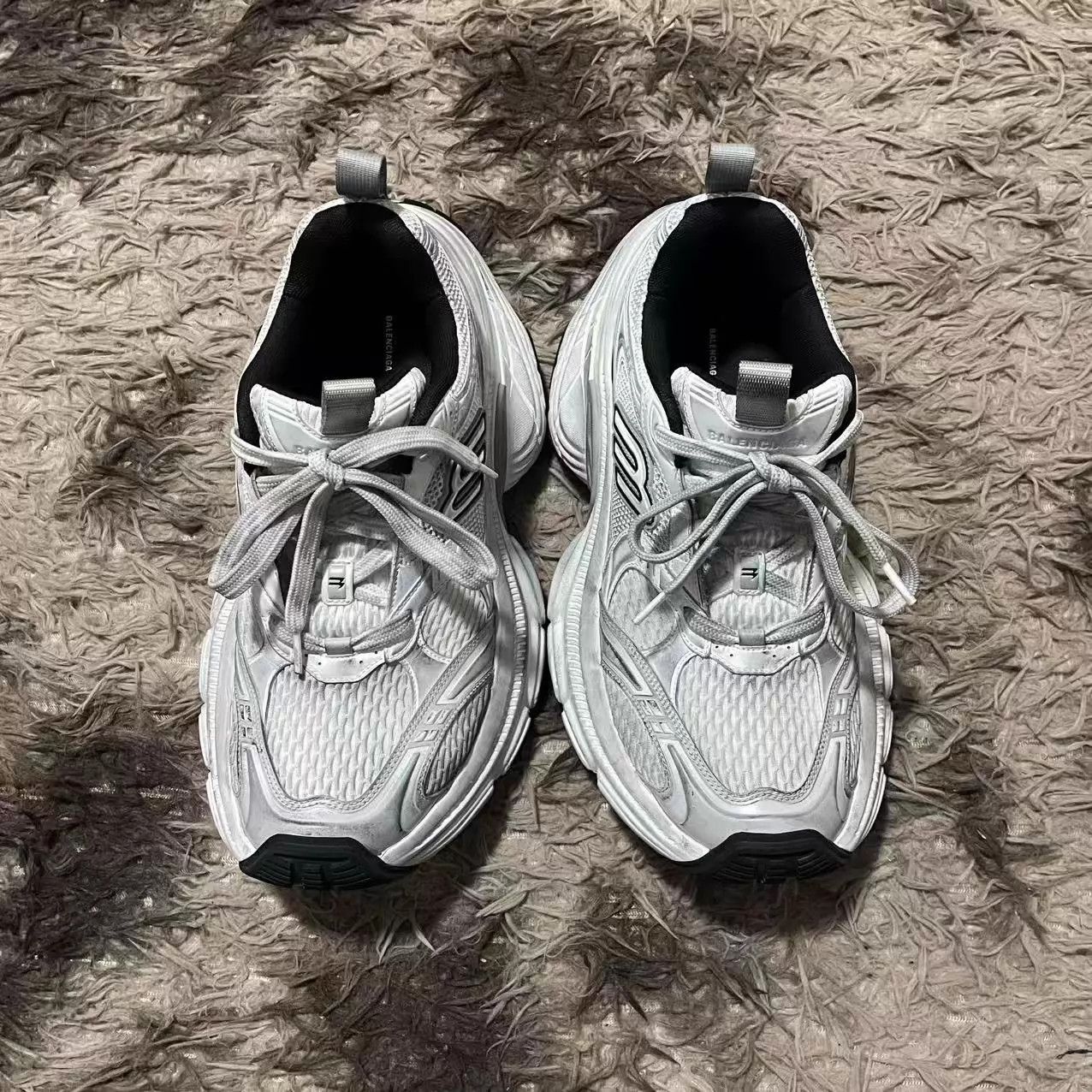 Balenciaga Balenciaga 10XL Low Top Thick Sole White Dad Shoe 43 EU Size US 10 / EU 43 - 2 Thumbnail