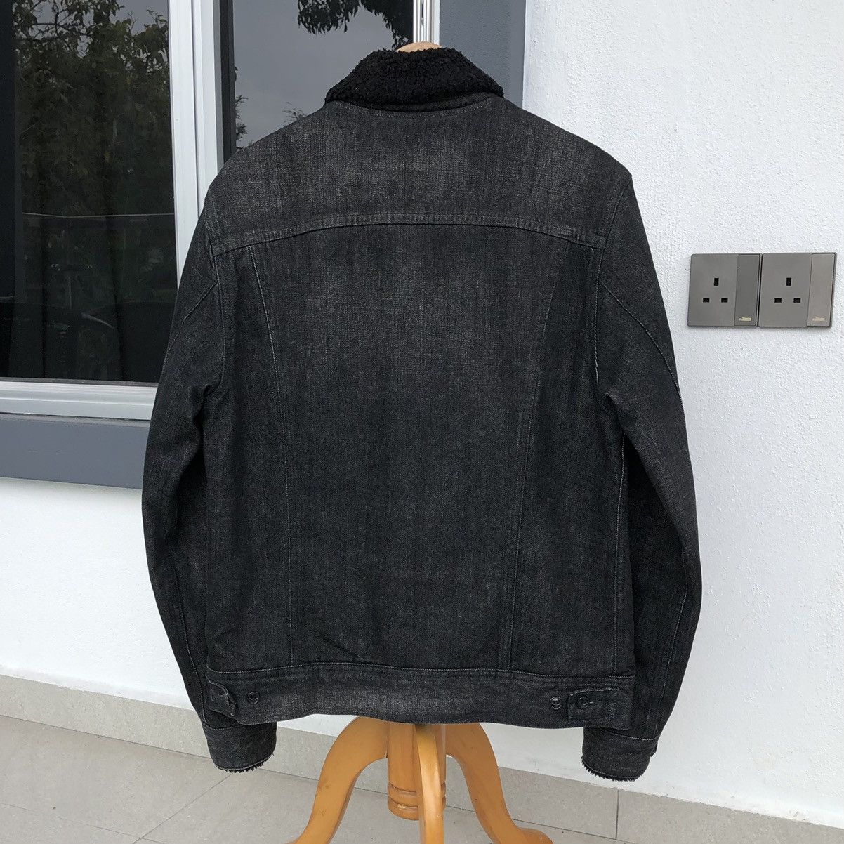 Lee Lee Storm Rider Lined Sherpa Denim Jacket Size US L / EU 52-54 / 3 - 16 Thumbnail