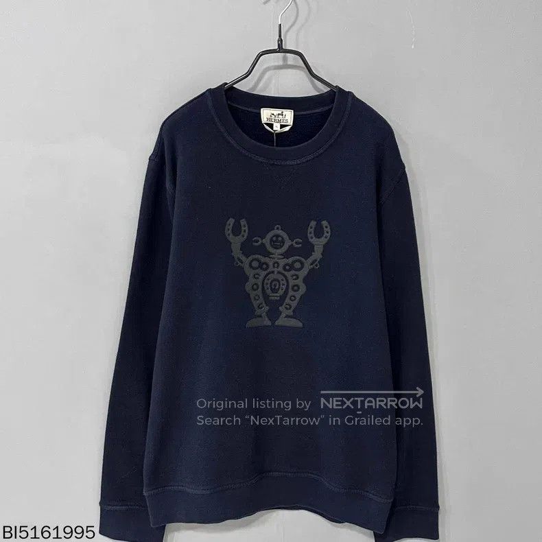 Hermes Hermes Leatherette Robot Hoodie Size US XL / EU 56 / 4 - 1 Thumbnail