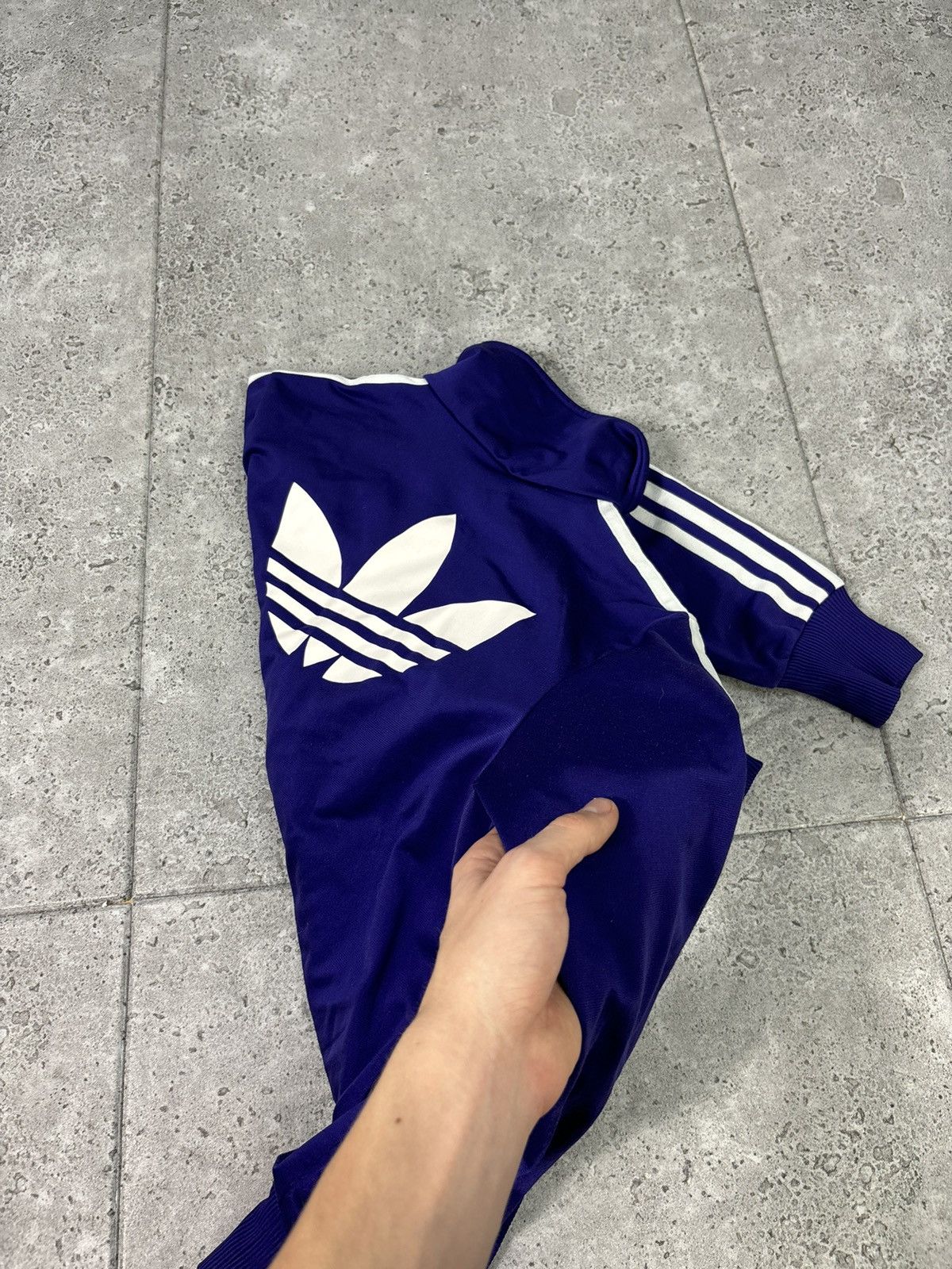 Adidas × Vintage Vintage Retro Zip Up Adidas Originals 3 Stripes Cropped Y2K Size US S / EU 44-46 / 1 - 6 Thumbnail