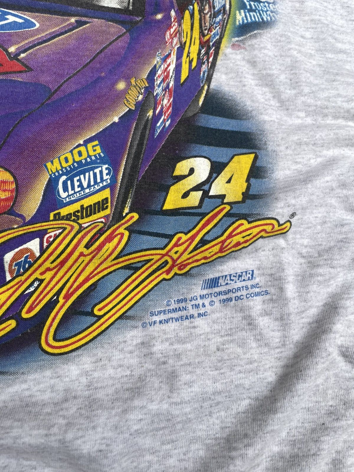 Other 90’s Vintage 1999 NASCAR DC Comics Superman Racing Tee Size US L / EU 52-54 / 3 - 3 Thumbnail