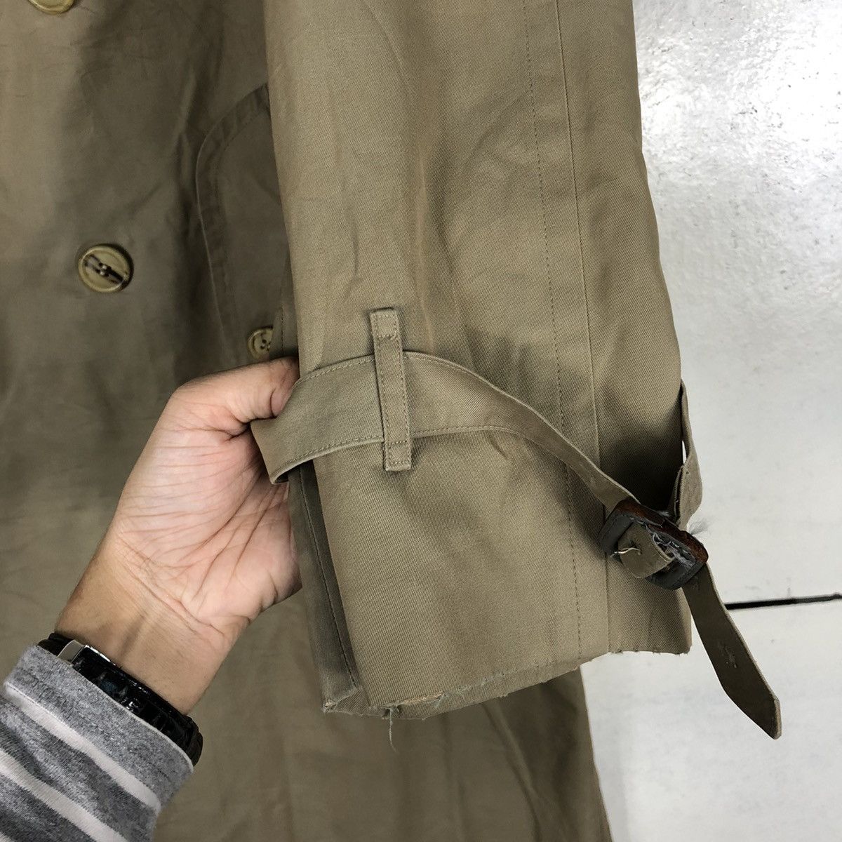 Burberry Vintage Burberrys trench coat Jacket Size US M / EU 48-50 / 2 - 14 Thumbnail