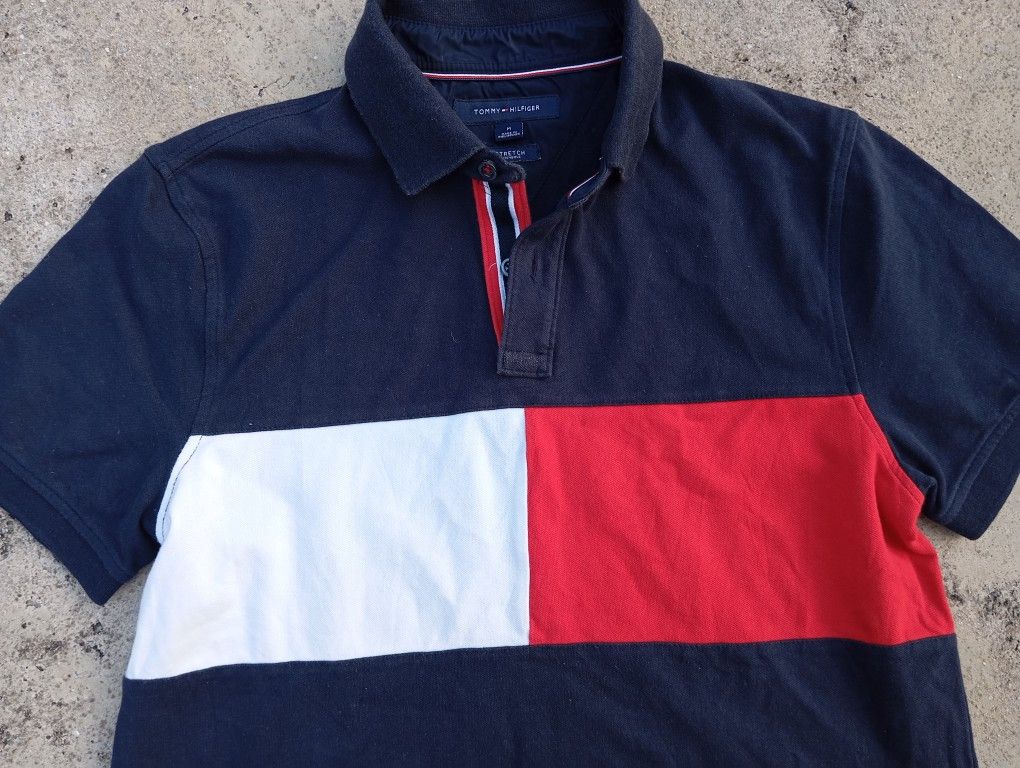 Tommy Hilfiger Tommy Hilfiger Polo Fashion Casual Brand 😎 Size US M / EU 48-50 / 2 - 1 Thumbnail