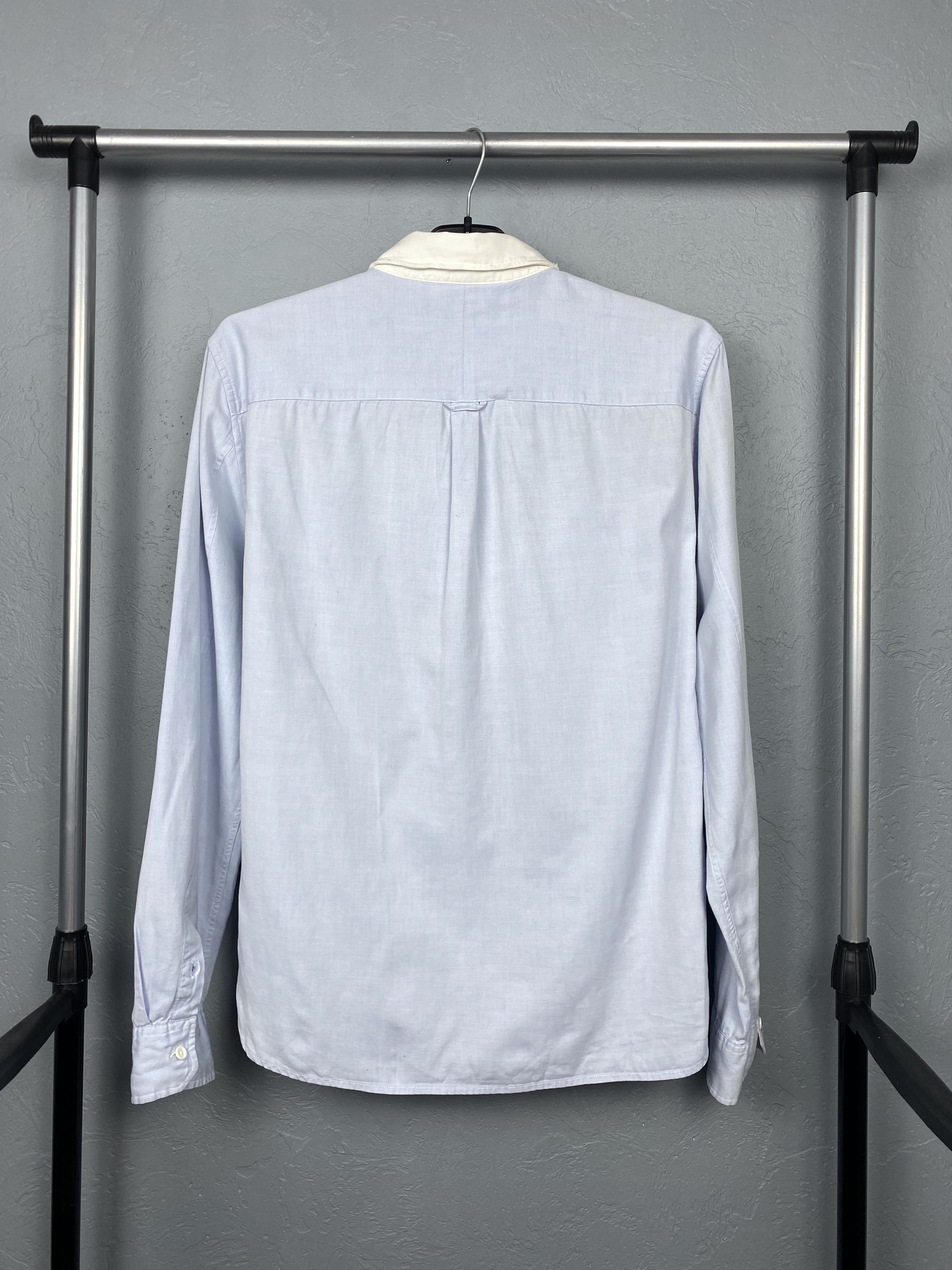 Allsaints Allsaints Oxford Perry Vintage Mens Long Sleeve Shirt Y2K Size US M / EU 48-50 / 2 - 8 Thumbnail