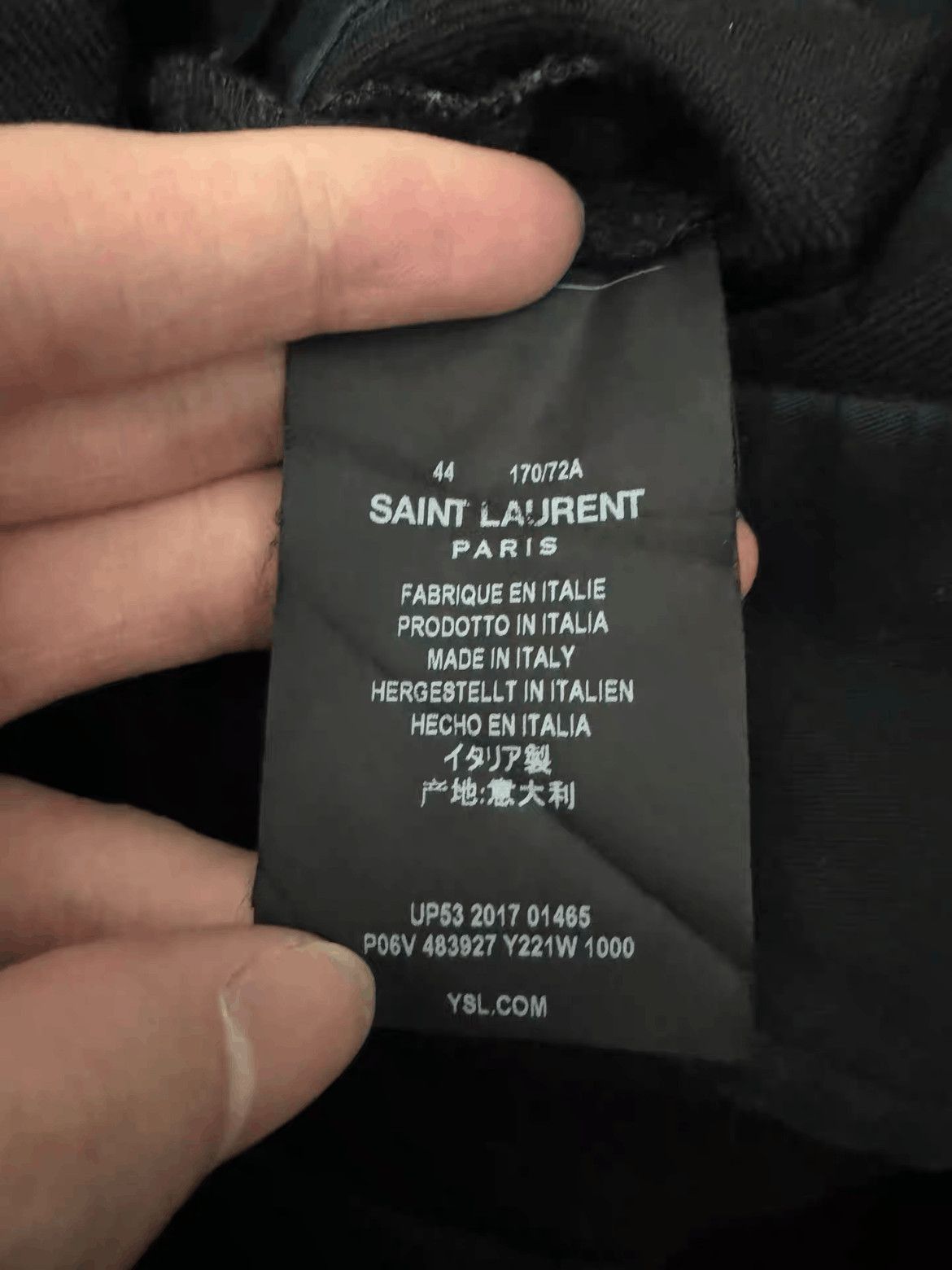 Saint Laurent Paris Sz 44 Saint Laurent Paris 18SS Runway Wool Trouser-2508 Size US 28 / EU 44 - 6 Thumbnail