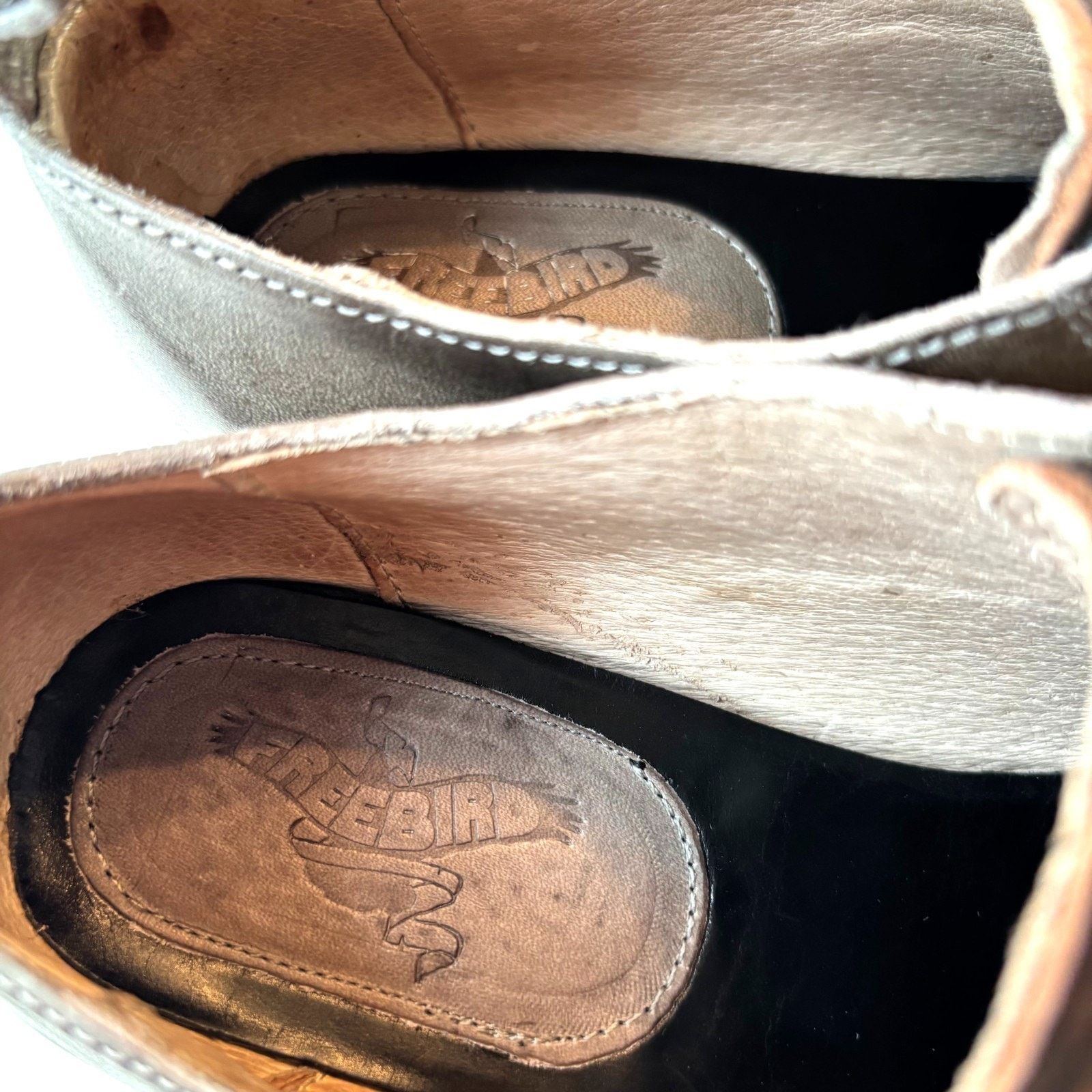FREEBIRD Freebird Mabel Women's 9 Grey Brown Shoes US Size 9 Size US 9 / IT 39 - 9 Thumbnail