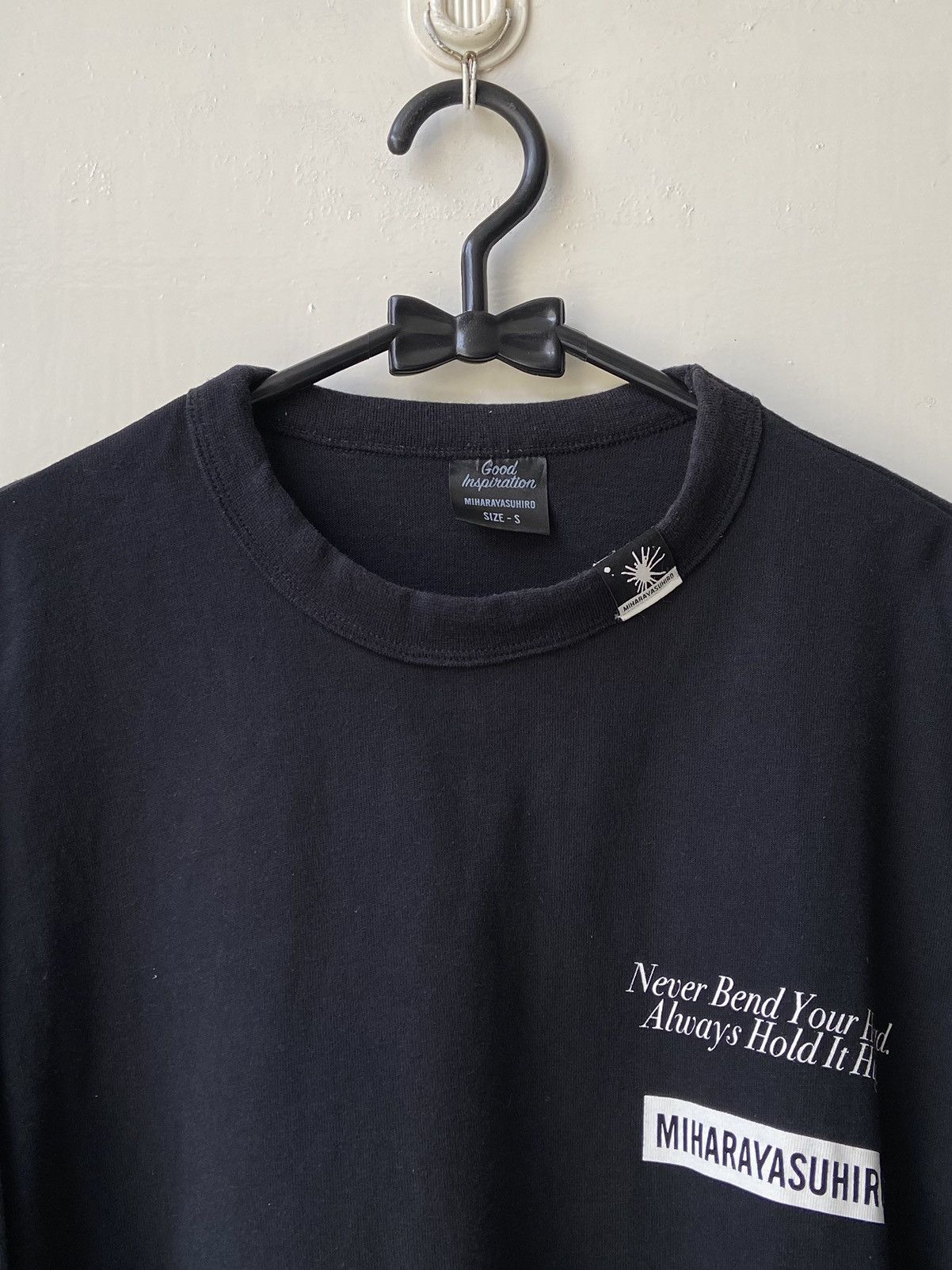 GU × Maison MIHARA YASUHIRO MIHARAYASUHIRO x GU Black T-shirt Size US M / EU 48-50 / 2 - 4 Thumbnail