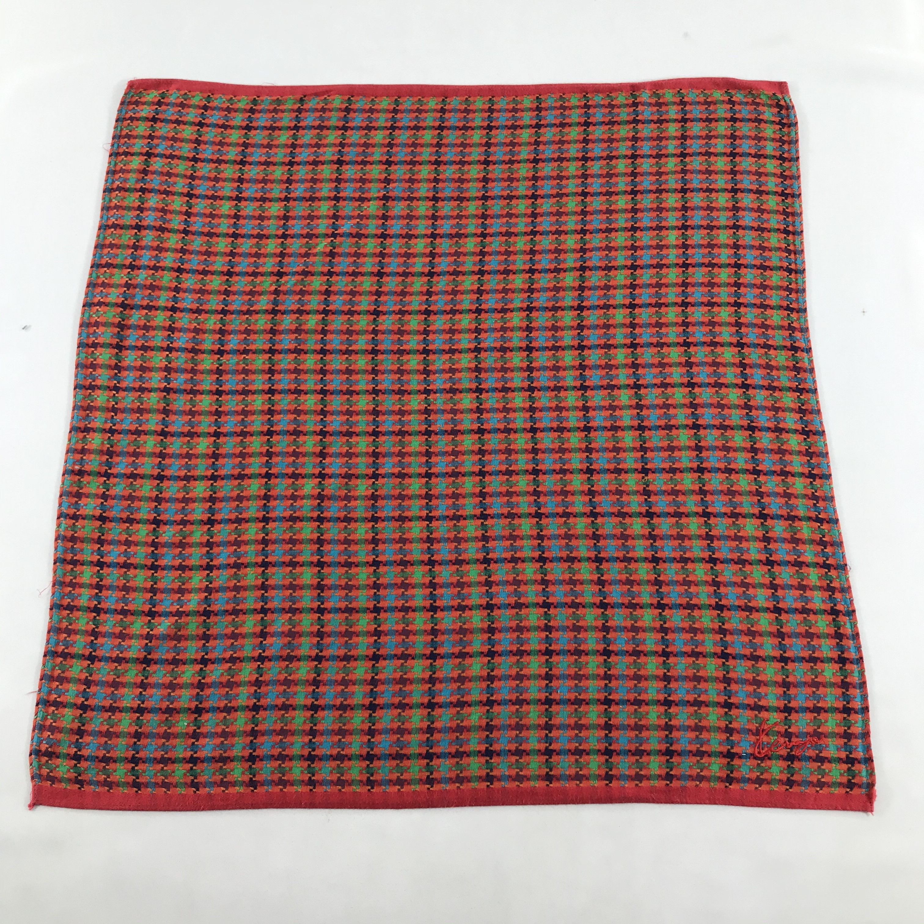 Japanese Brand × Kenzo × Vintage Kenzo Handkerchief Neckerchief Bandana H06 Size ONE SIZE - 1 Thumbnail