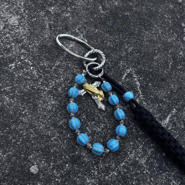Jewelry Cleanfit Knit Keychain – Retro Pants Chain Pendant Size ONE SIZE - 6 Thumbnail