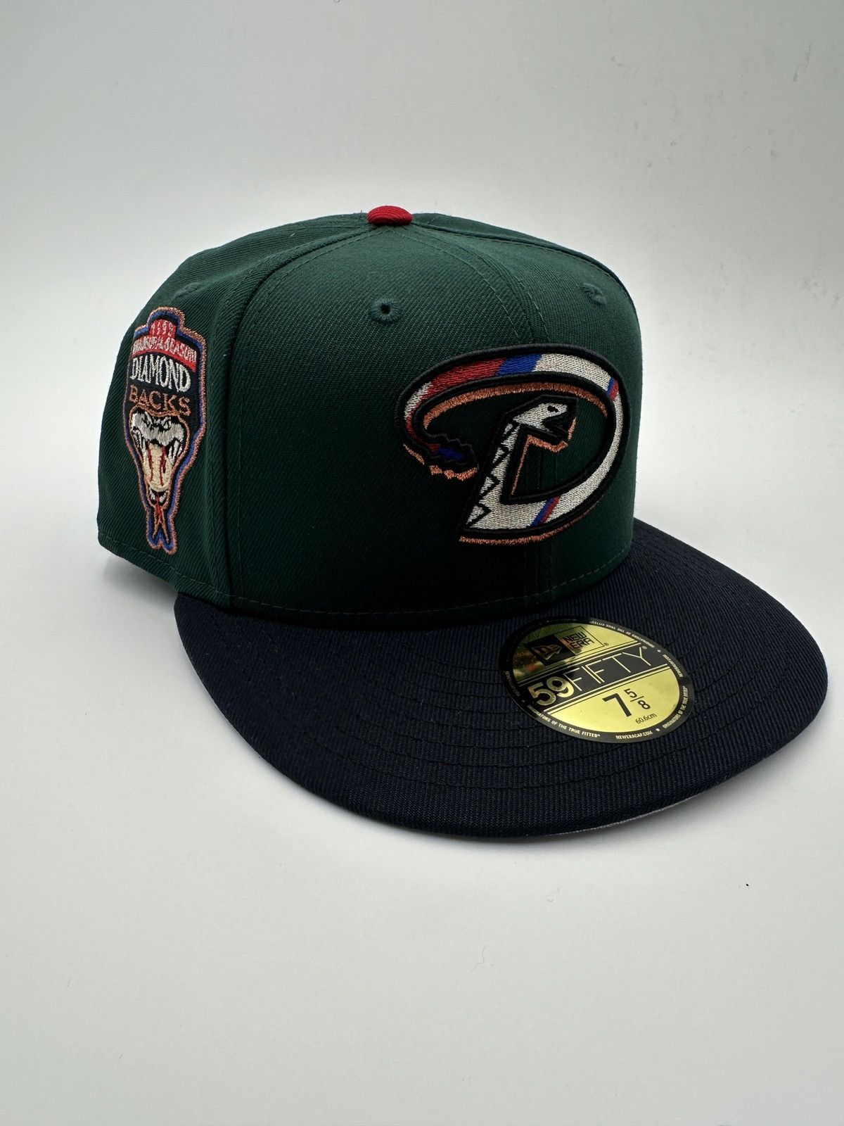 New Era 7 5/8 Arizona Diamondbacks 59FIFTY Fitted 1998 Side Patch Size ONE SIZE - 1 Thumbnail