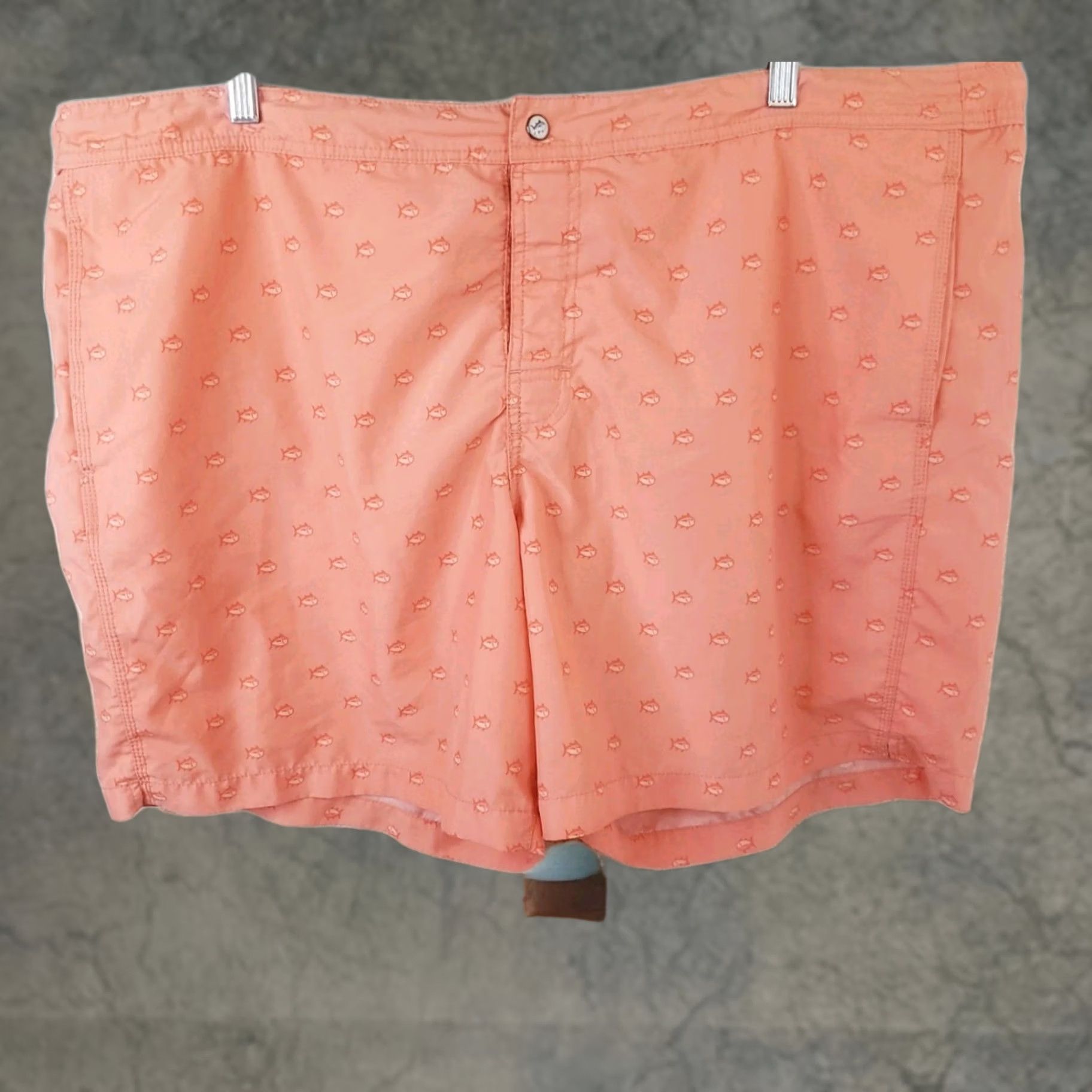 Southern Tide Southern Tide Mens Lined Water Shorts XXL Coral Fish Pattern Quick-Dry Stretch UV Size US 39 - 1 Thumbnail