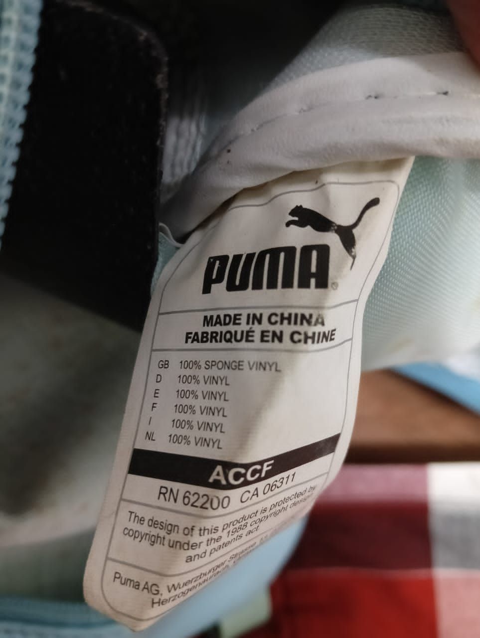 Puma × Vintage 🔥Vintage 80s Puma Leather Logo Handle Bag Size ONE SIZE - 3 Thumbnail