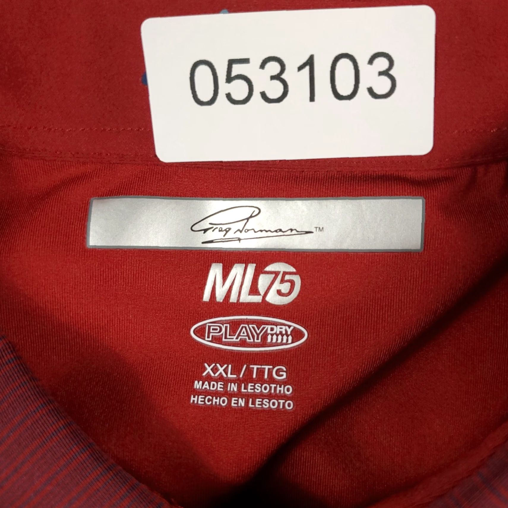 Vintage Greg Norman Polo Shirt Mens 2XL Red Shirt Polo Mens Red Greg Norman Shark Casual Short Sleeve Size US XXL / EU 58 / 5 - 6 Thumbnail
