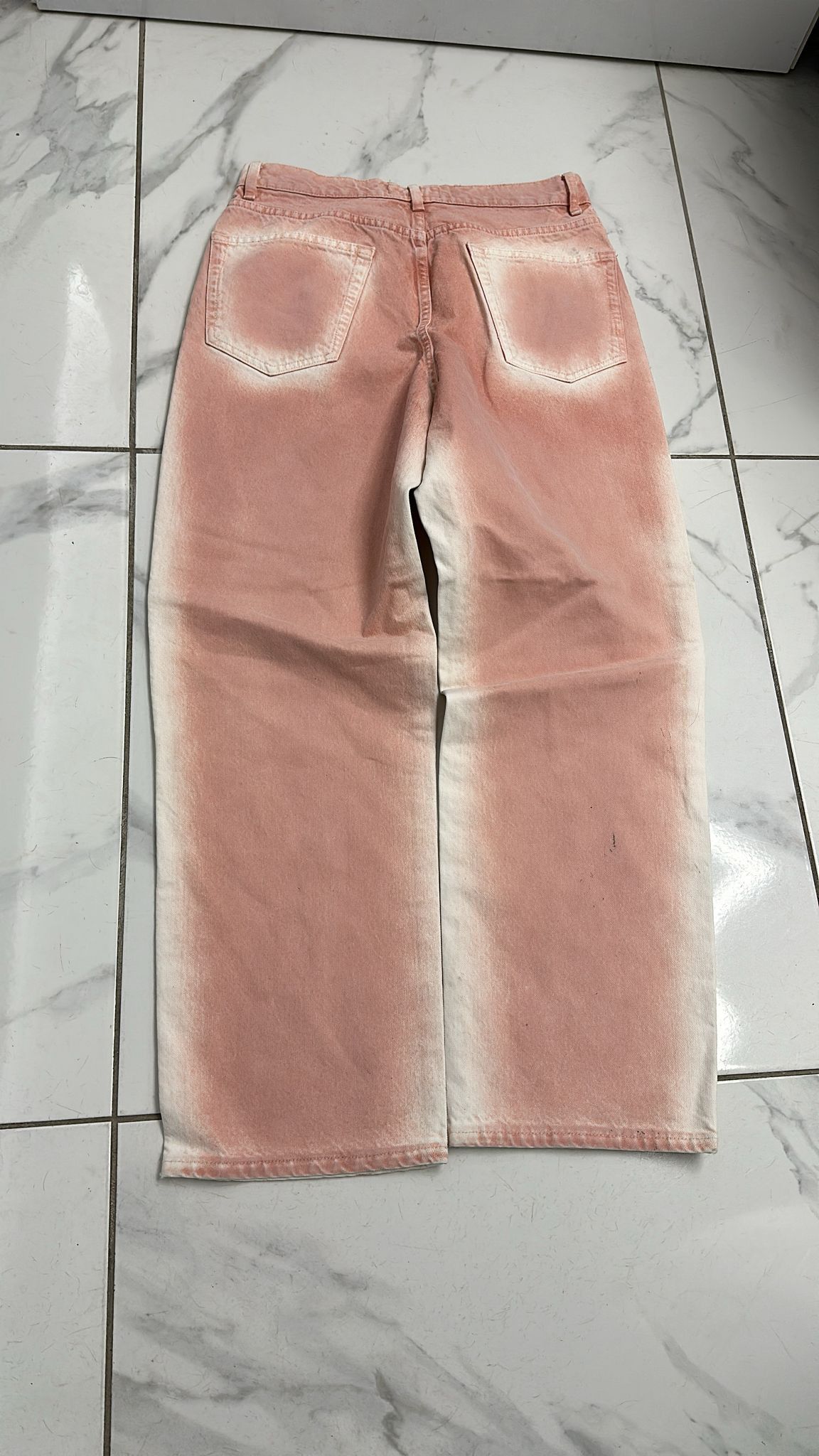 Stussy Stussy Spray Dye Big OL' Jeans "Faded Pink" Size 28 Size US 28 / EU 44 - 3 Thumbnail