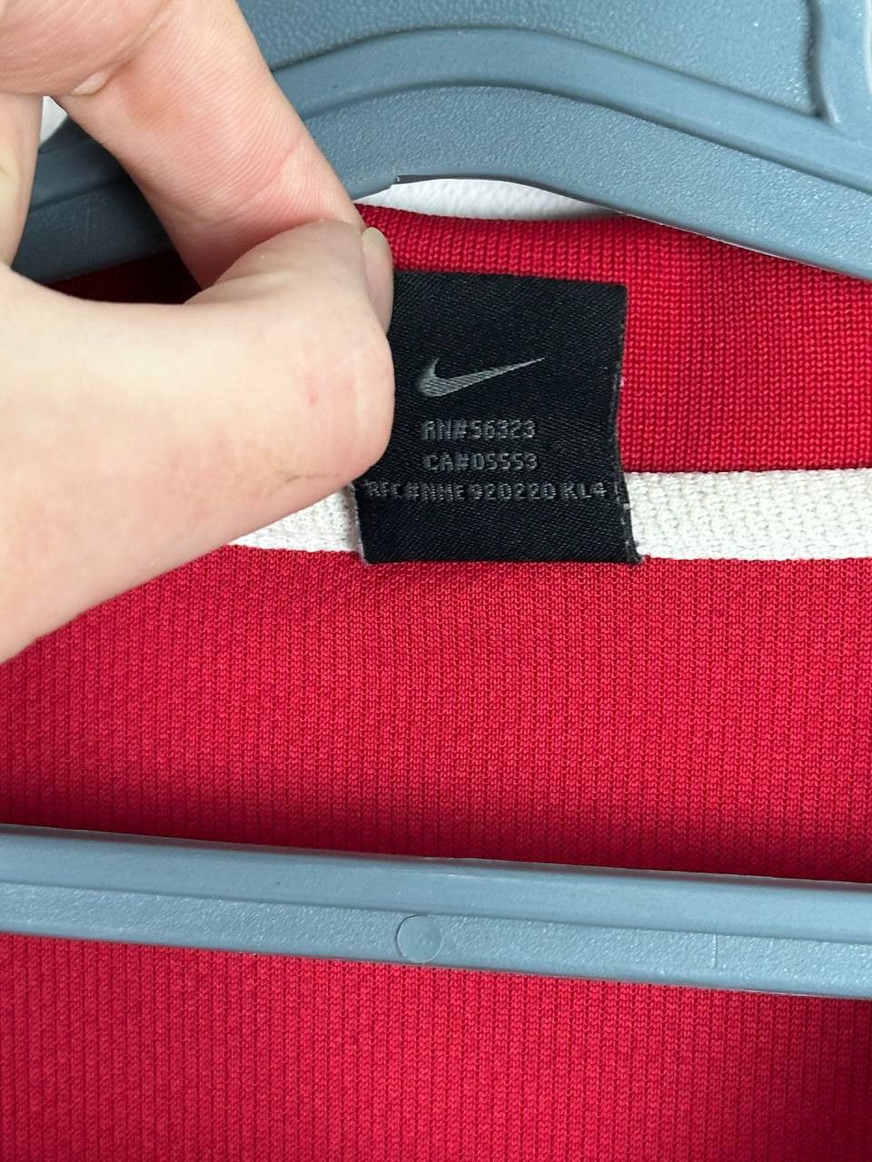 Nike × Vintage Vintage Nike Manchester United 2002 Vodafone Soccer Jersey Size US XXL / EU 58 / 5 - 7 Thumbnail