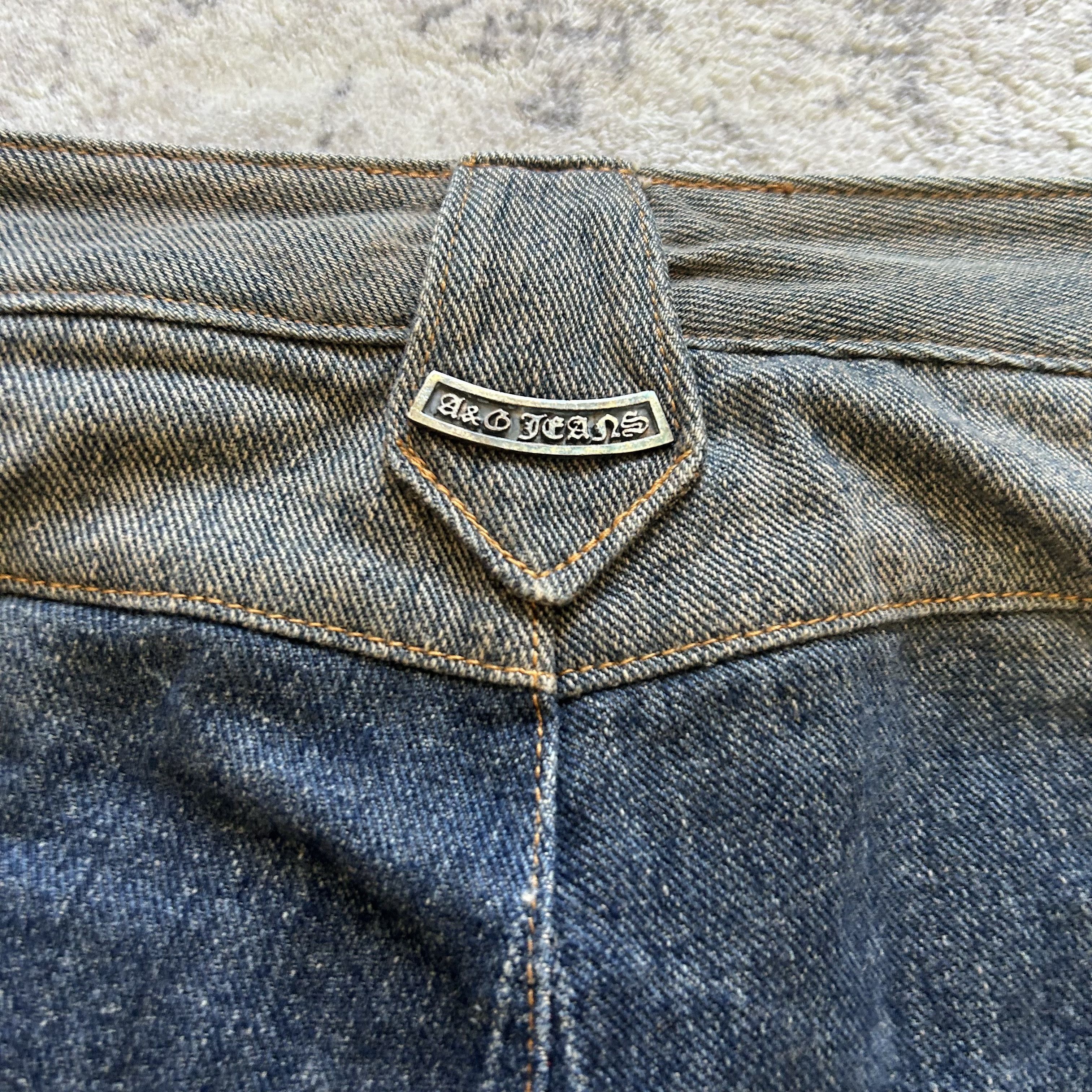 A&G Rock A&G Le Fleur Patch Work Lace-up Jeans Size US 28 / EU 44 - 12 Thumbnail