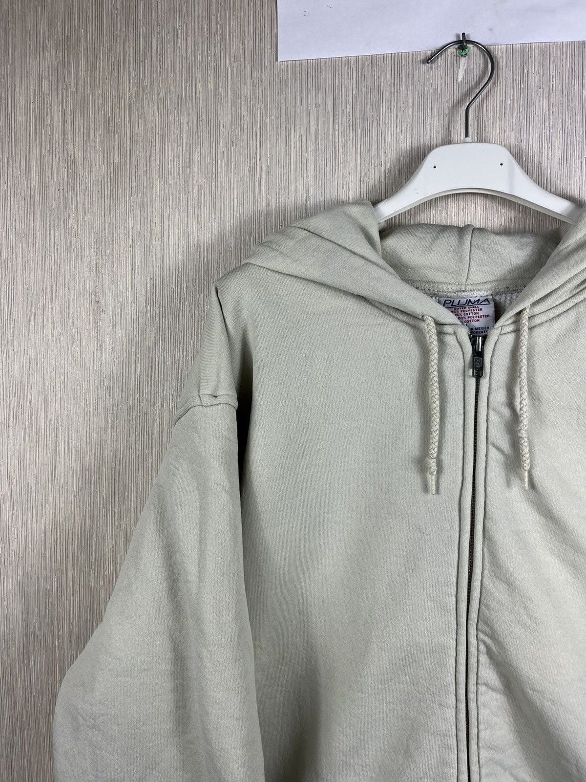 Vintage Vintage Pluma thermal waffle y2k zip hoodie basic sweatshirt Size US L / EU 52-54 / 3 - 5 Thumbnail