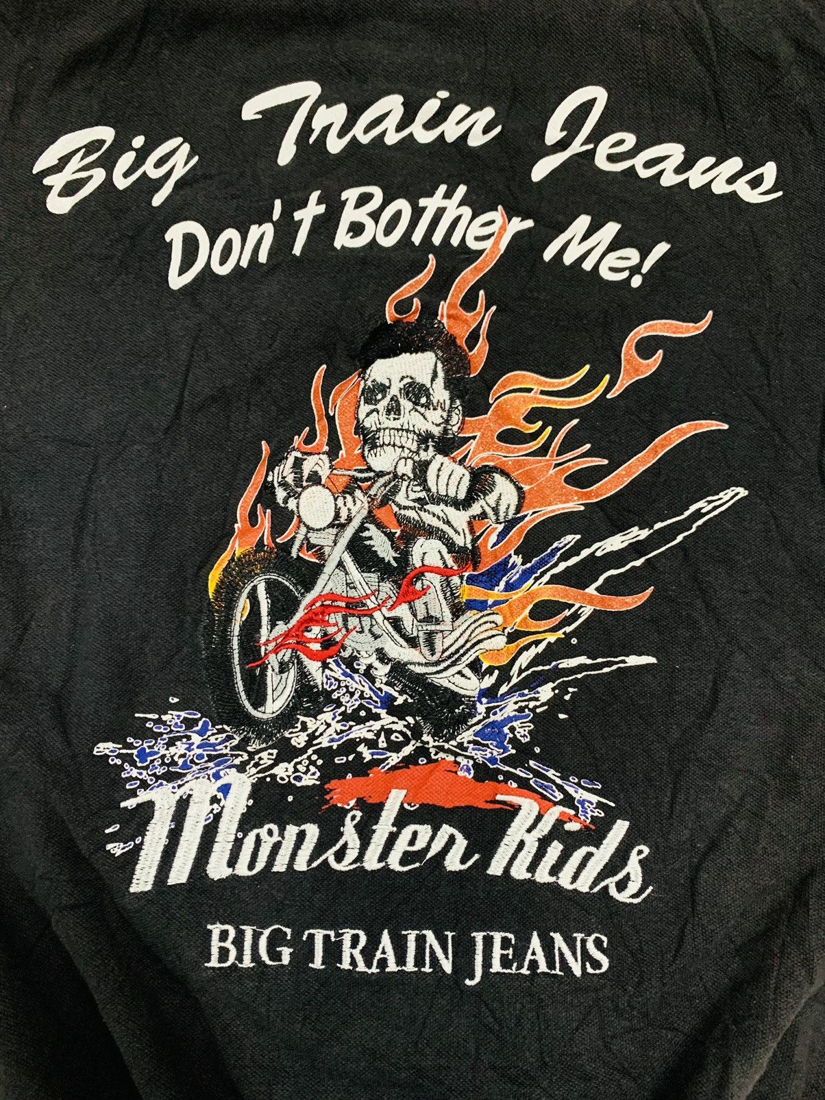 Vintage VINTAGE OSAKA BIG TRAIN JEAN MONSTER KIDS BACK-HIT Size US L / EU 52-54 / 3 - 13 Thumbnail