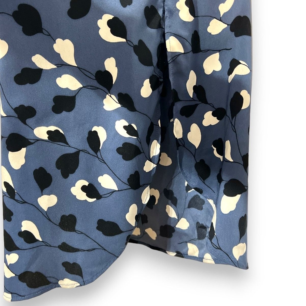 Loft Ann Taylor Loft Blue Floral Dress Straps Tie Waist Small Size S / US 4 / IT 40 - 5 Thumbnail