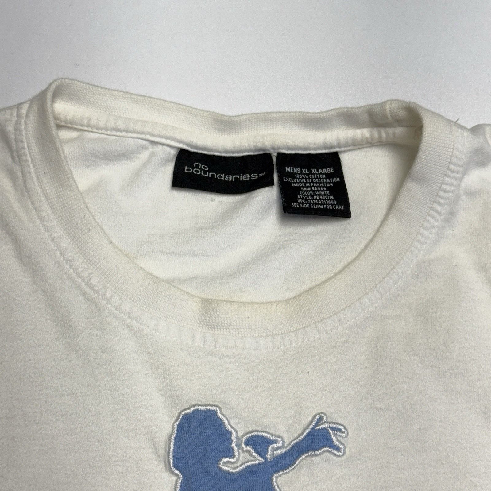 Vintage Vintage Y2K No Boundaries Shirt Mens XL White Short Sleeve I Size US XL / EU 56 / 4 - 3 Thumbnail