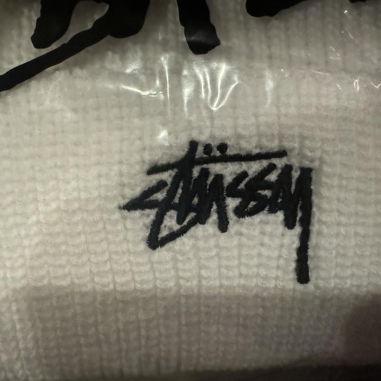Stussy White Stussy Beanie Size ONE SIZE - 2 Thumbnail