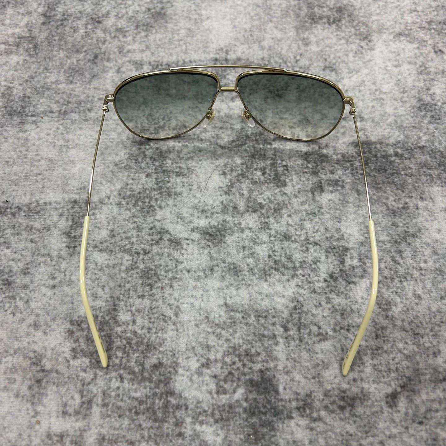 Gucci GUCCI Pilot Sunglasses Oval Temple Logo New Size ONE SIZE - 3 Thumbnail