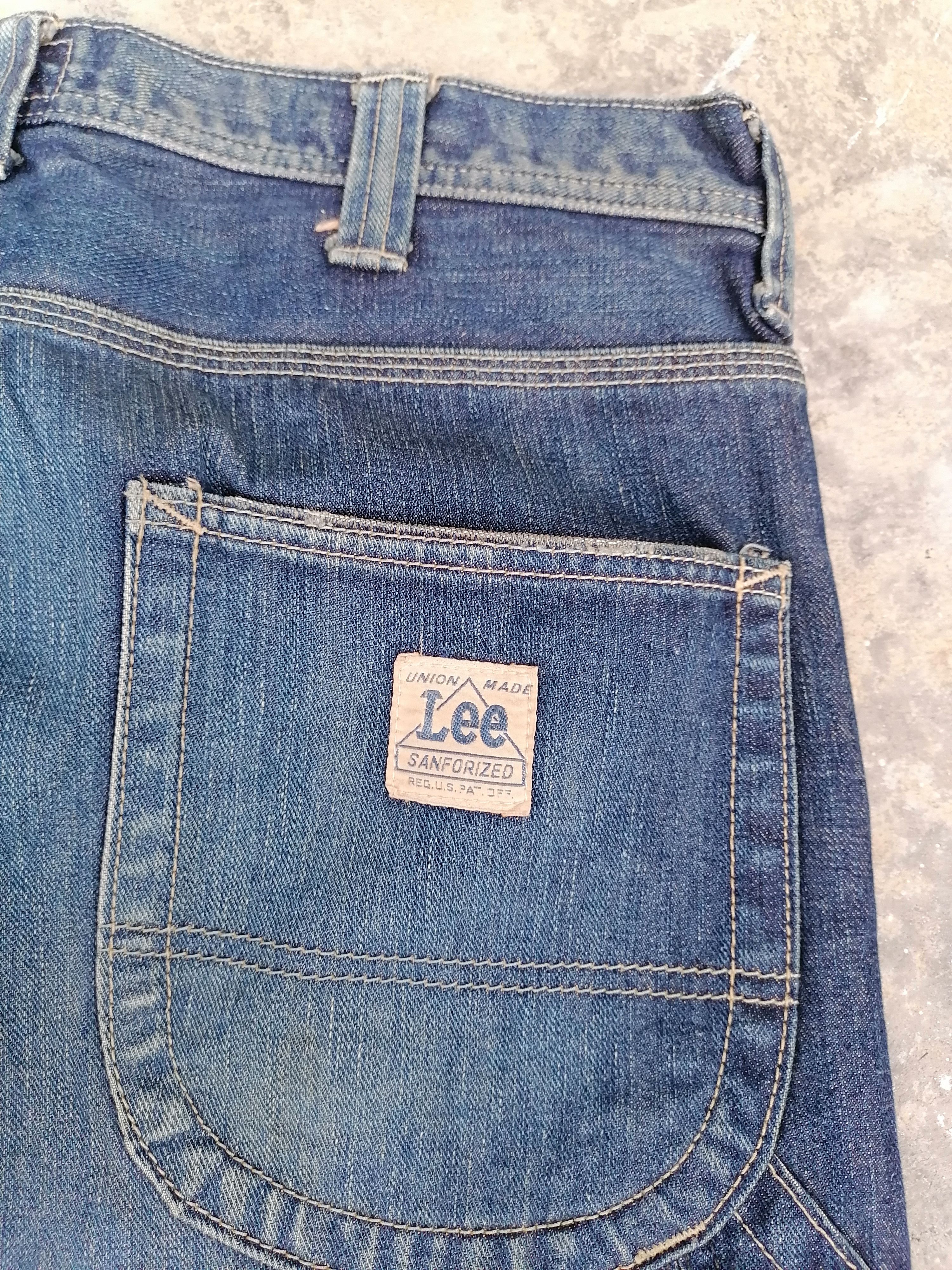 Vintage Flare Jeans Lee John's Claw Mark Carpenter Denim Pants Size US 32 / EU 48 - 8 Thumbnail