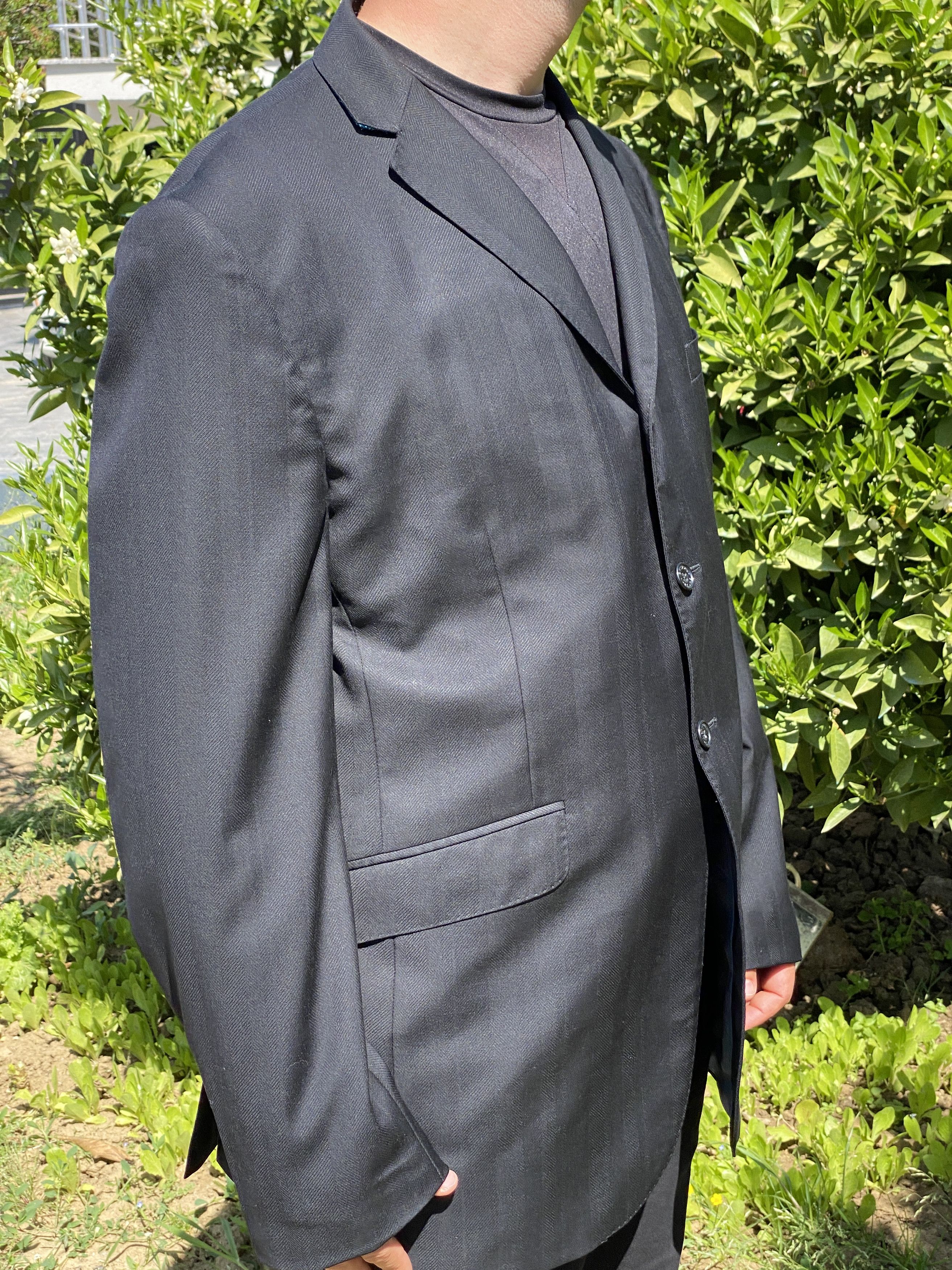 Ozwald Boateng Oswald Boateng Bespoke Couture Blazer Formal Jacket Size 46 Size 46R - 2 Thumbnail