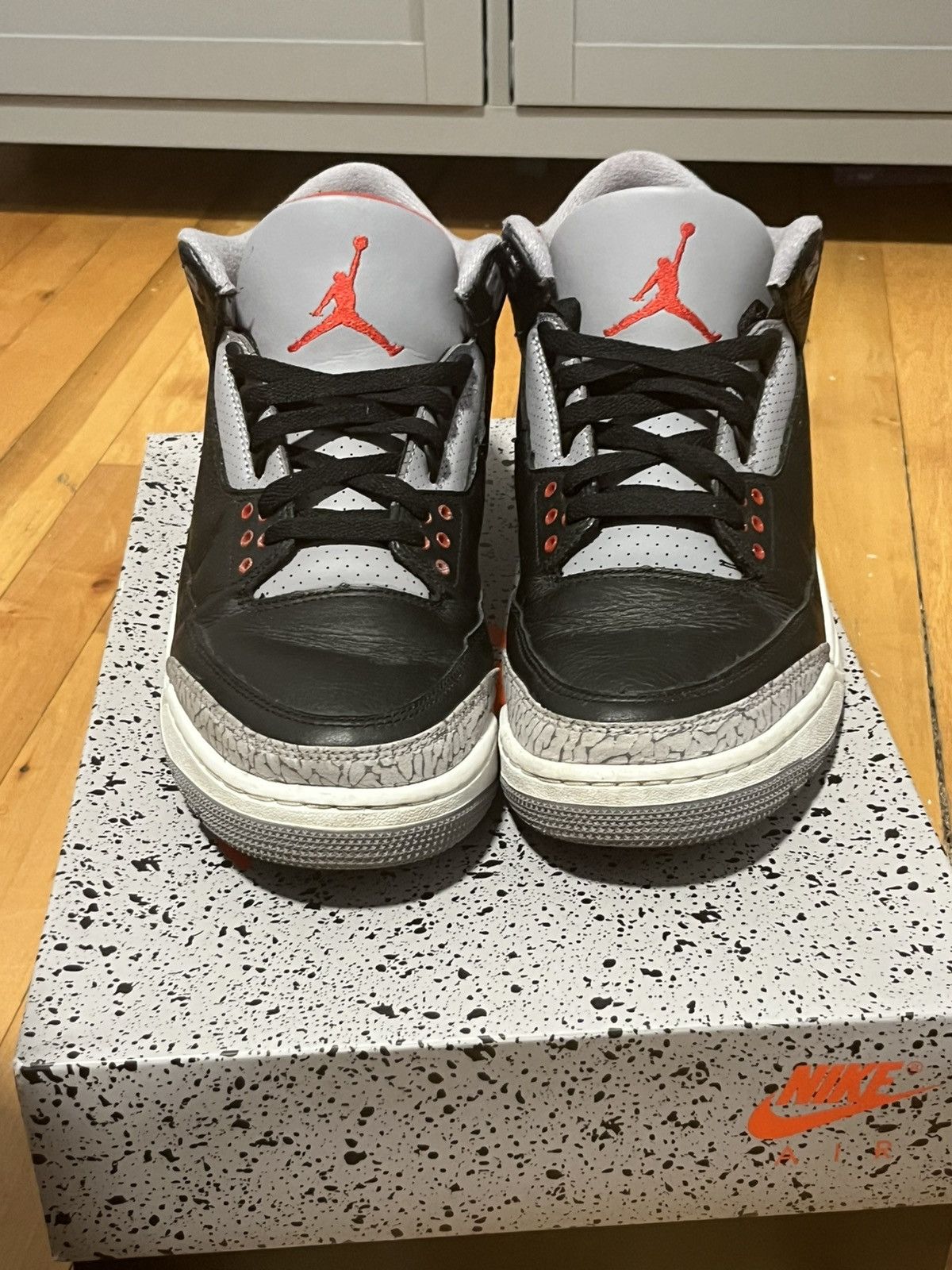 Jordan Brand Jordan. 3 Black cement Size US 10 / EU 43 - 3 Thumbnail