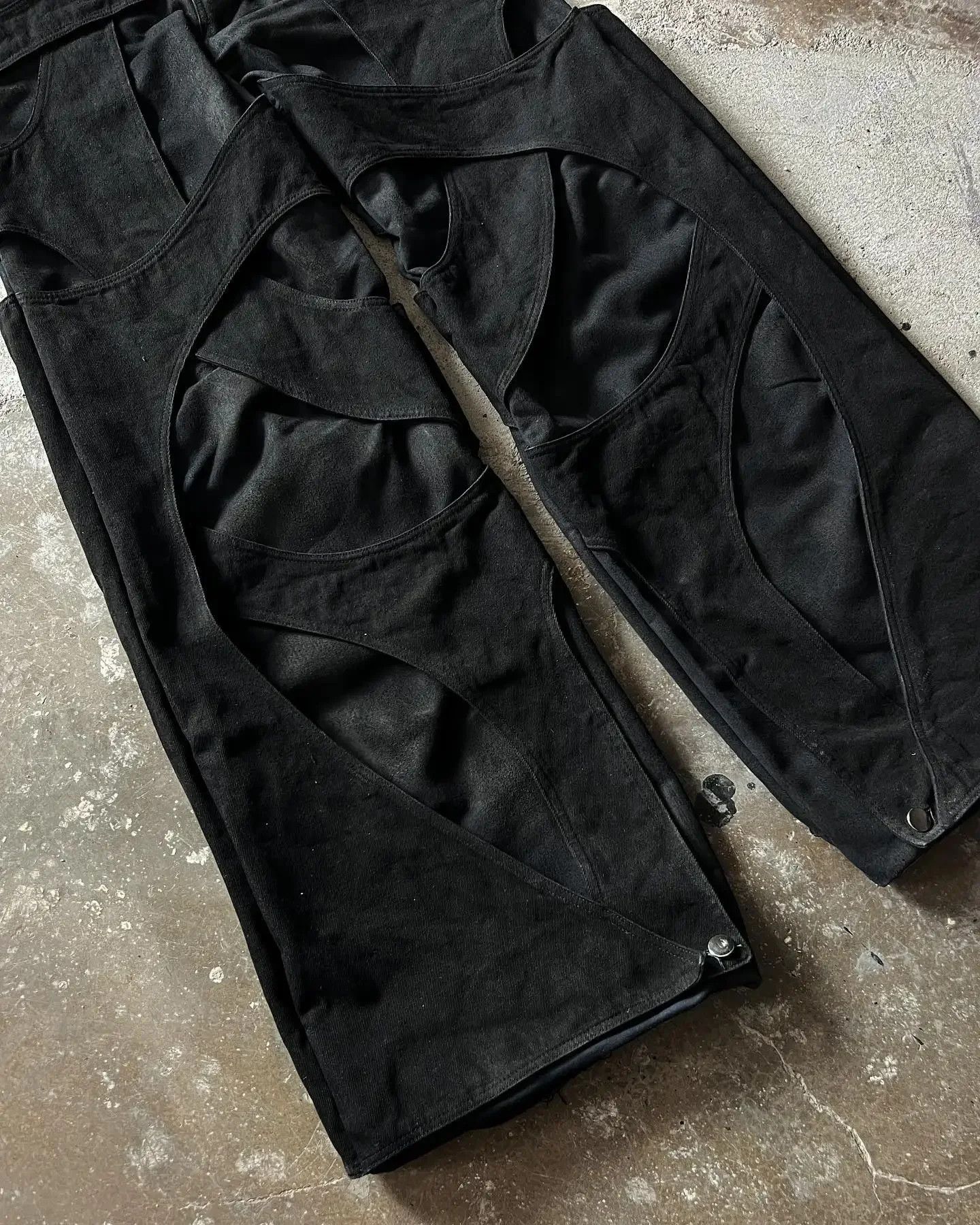 Designer × Japanese Brand Retro Mopping Jean Size US 38 / EU 54 - 3 Thumbnail