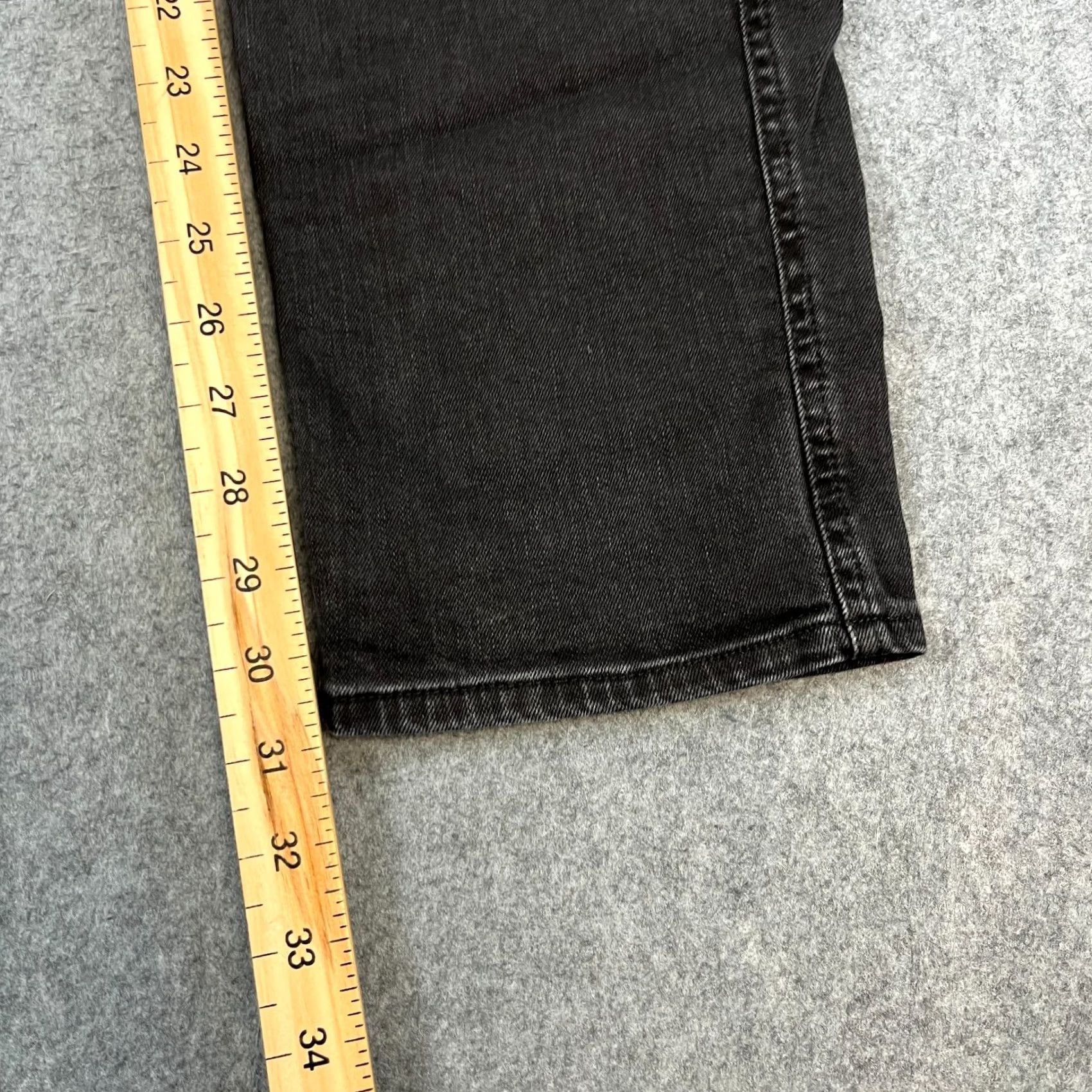 Replay Replay Jeans Slim Tapered 34 32 Dark Wash Black Stretch Anbass Mens Shirt? Size US 34 / EU 50 - 4 Thumbnail