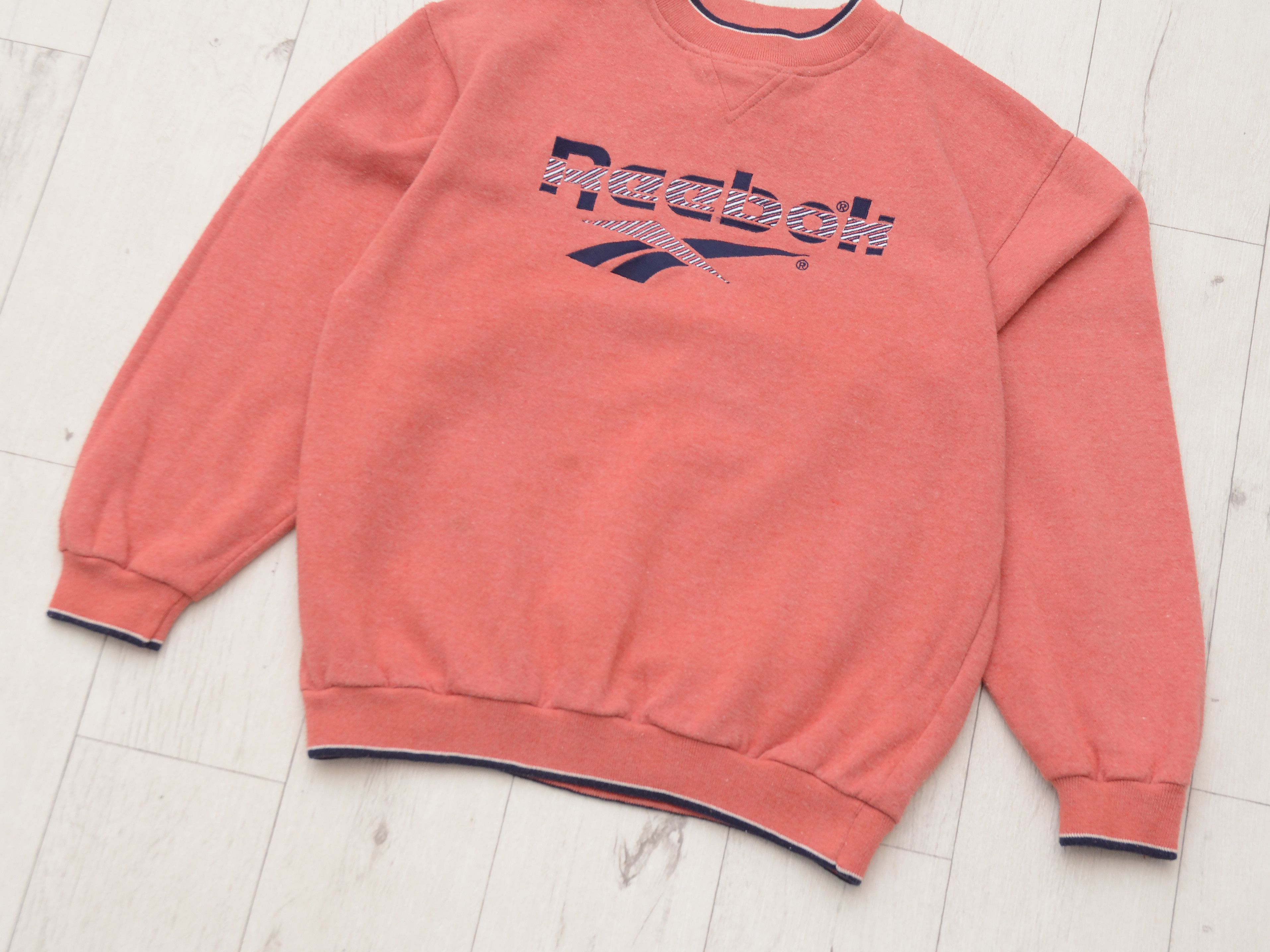 Reebok × Vintage Vintage 90s Reebok Sweatshirt Unisex Retro Big Logo Size US S / EU 44-46 / 1 - 3 Thumbnail