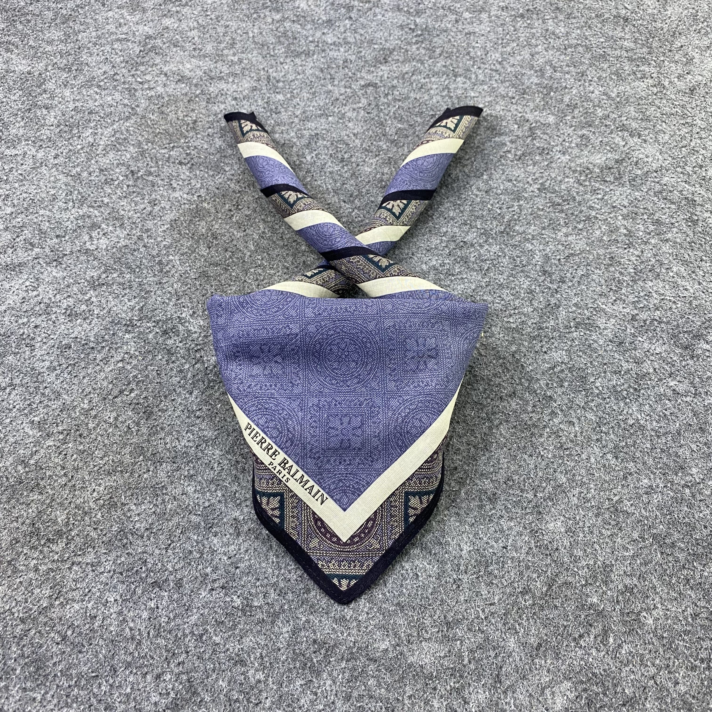 Pierre Balmain Pierre Balmain Handkerchief / Bandana / Neckerchief-B2281 Size ONE SIZE - 2 Thumbnail