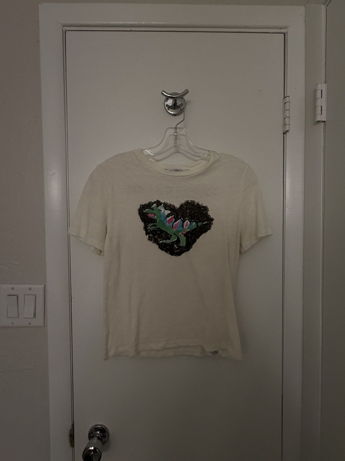 Dior Christian Dior Dinosaur Tee Size XS / US 0-2 / IT 36-38 - 1 Thumbnail
