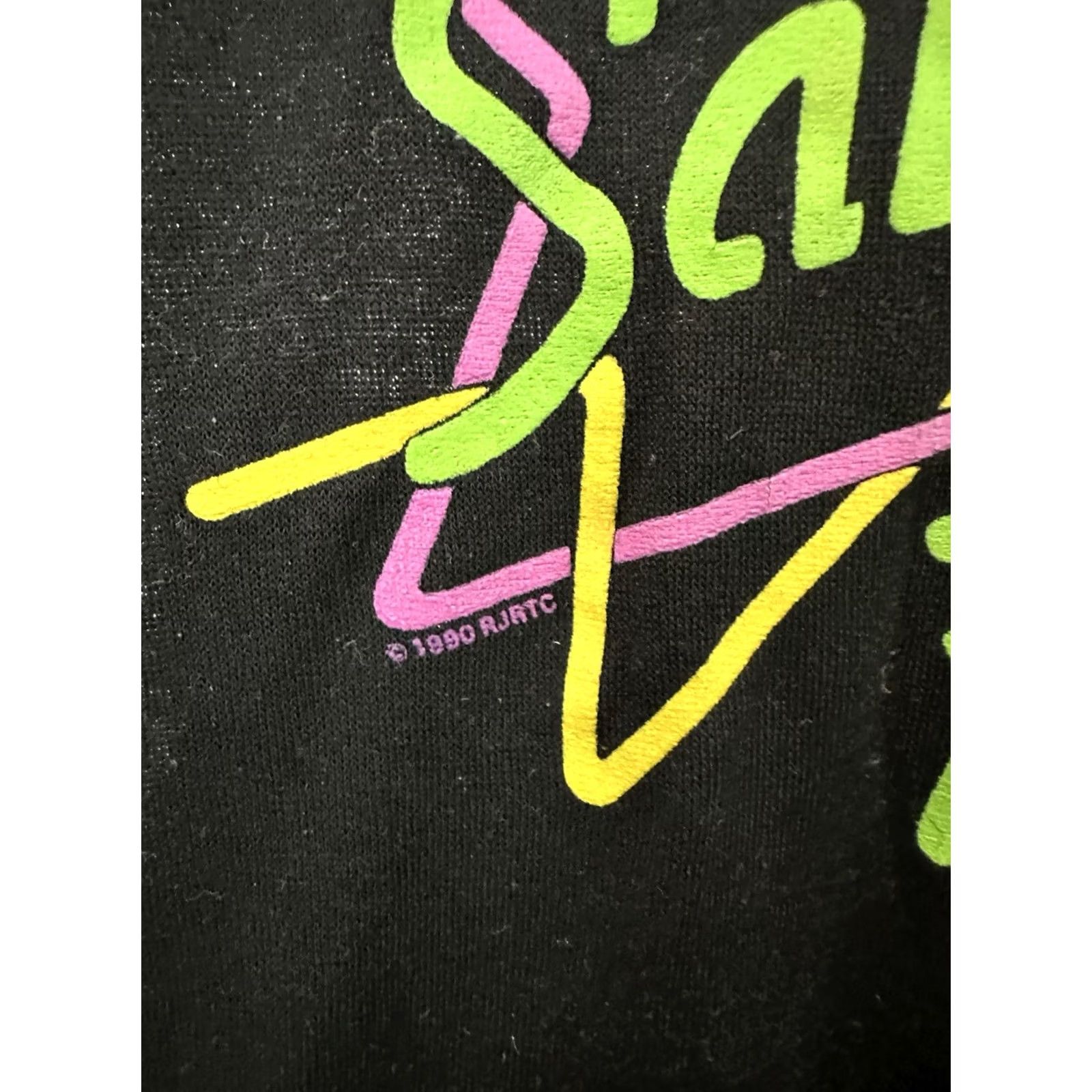 Vintage VTG 90s Salem Fresh Cigarette Super Paper Thin Burnout Worn T-Shirt Size XL Mens Black Shirt Size US XL / EU 56 / 4 - 7 Thumbnail