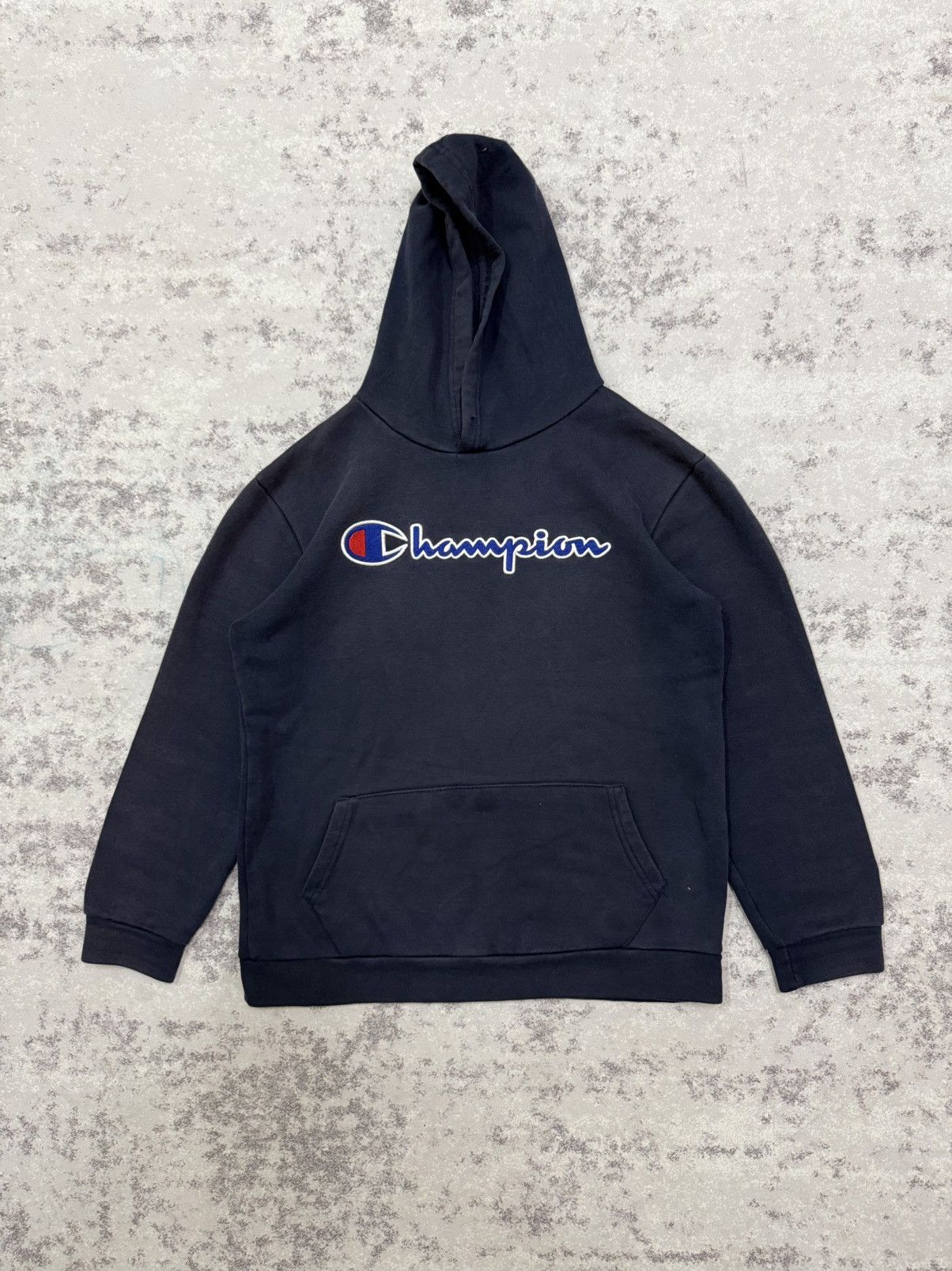 Champion CHAMPION REVERSE WEAVE FADED BLUE PULLOVER SWWATER HOODIE Size US S / EU 44-46 / 1 - 3 Thumbnail