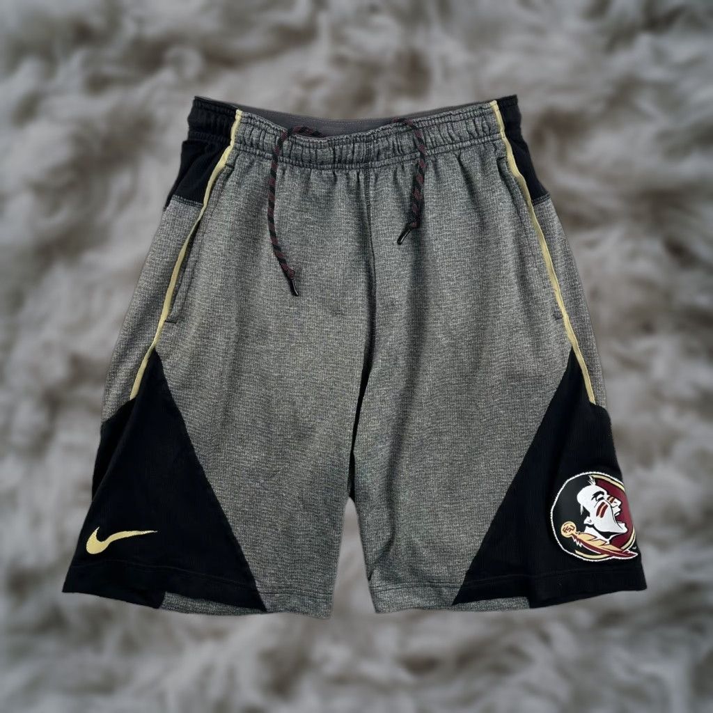 Nike Men's Florida State Seminoles Dri-Fit Athletic Shorts 33465X SMALL