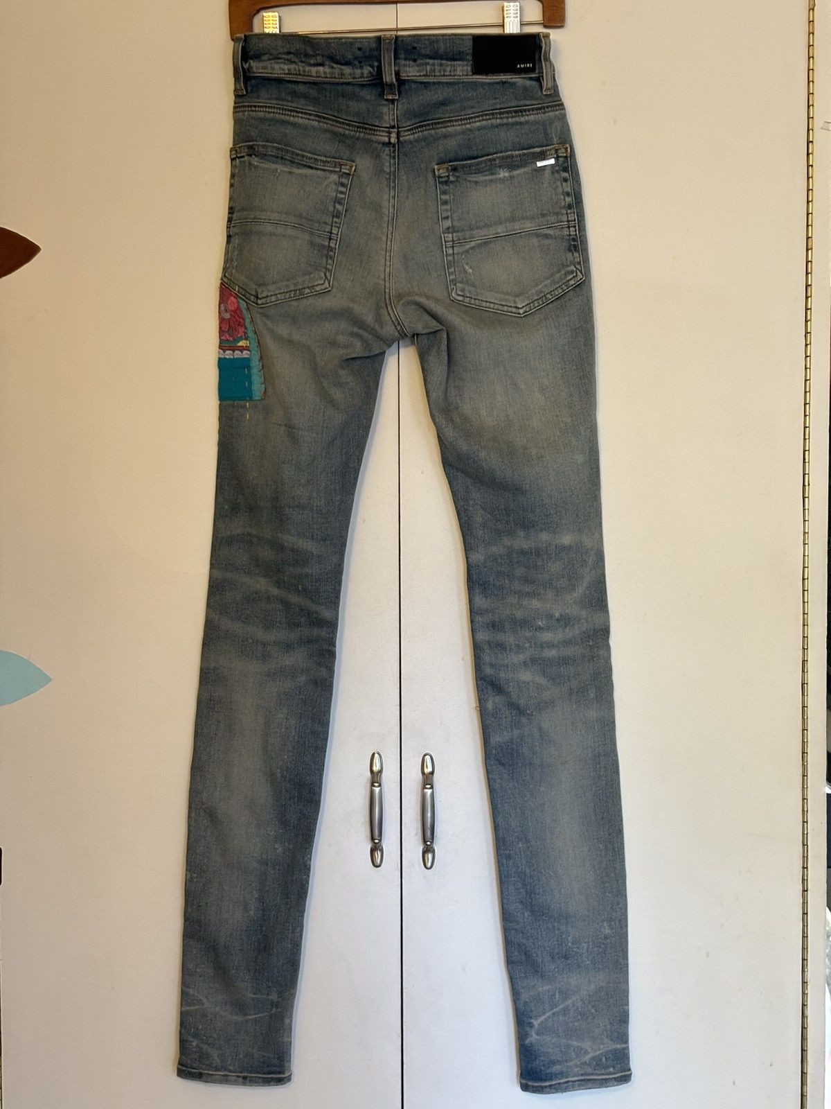Amiri Amiri Embroidered Denim Size US 29 - 11 Thumbnail