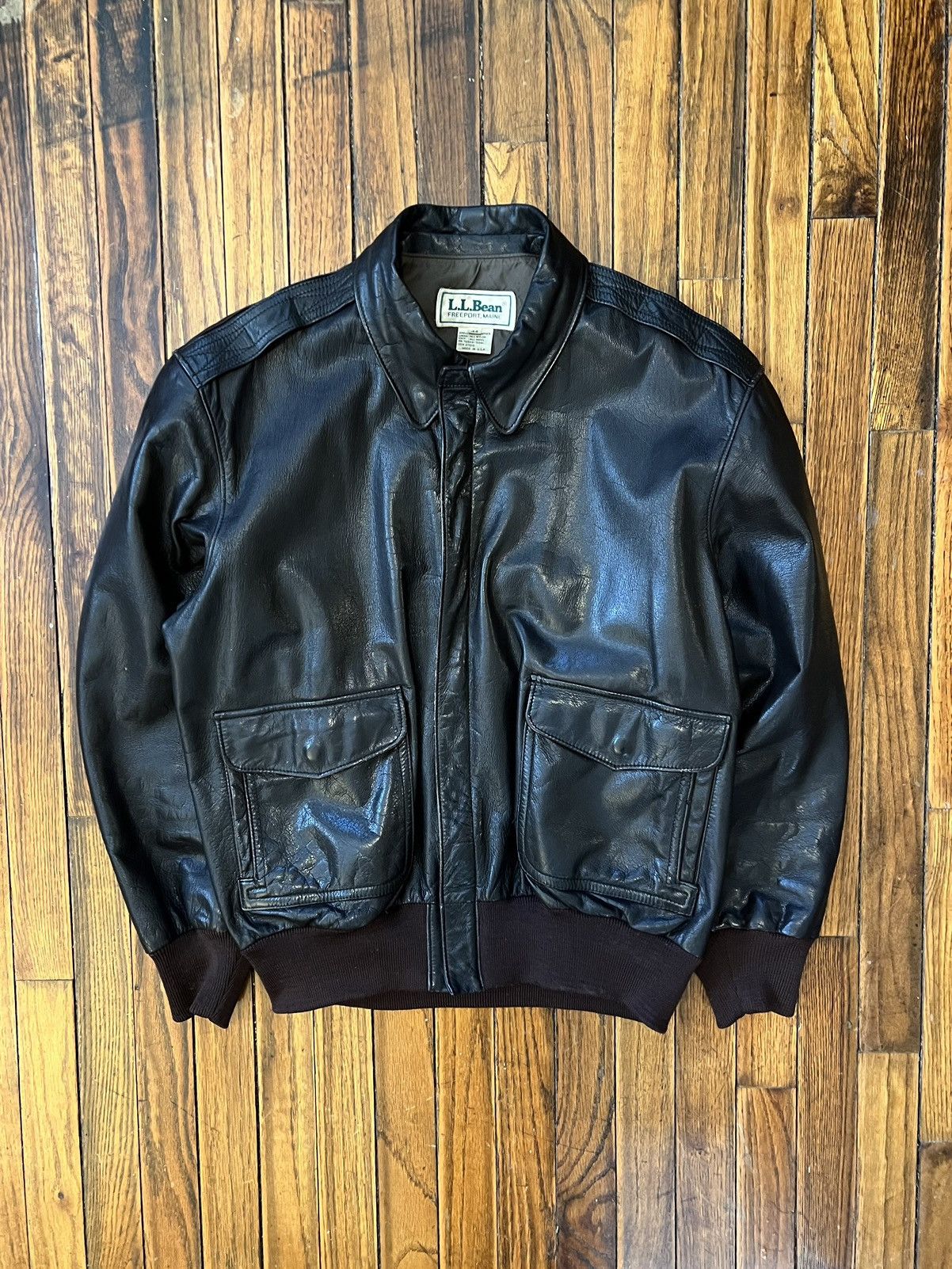 Men's L.L. Bean Leather Jackets | Grailed