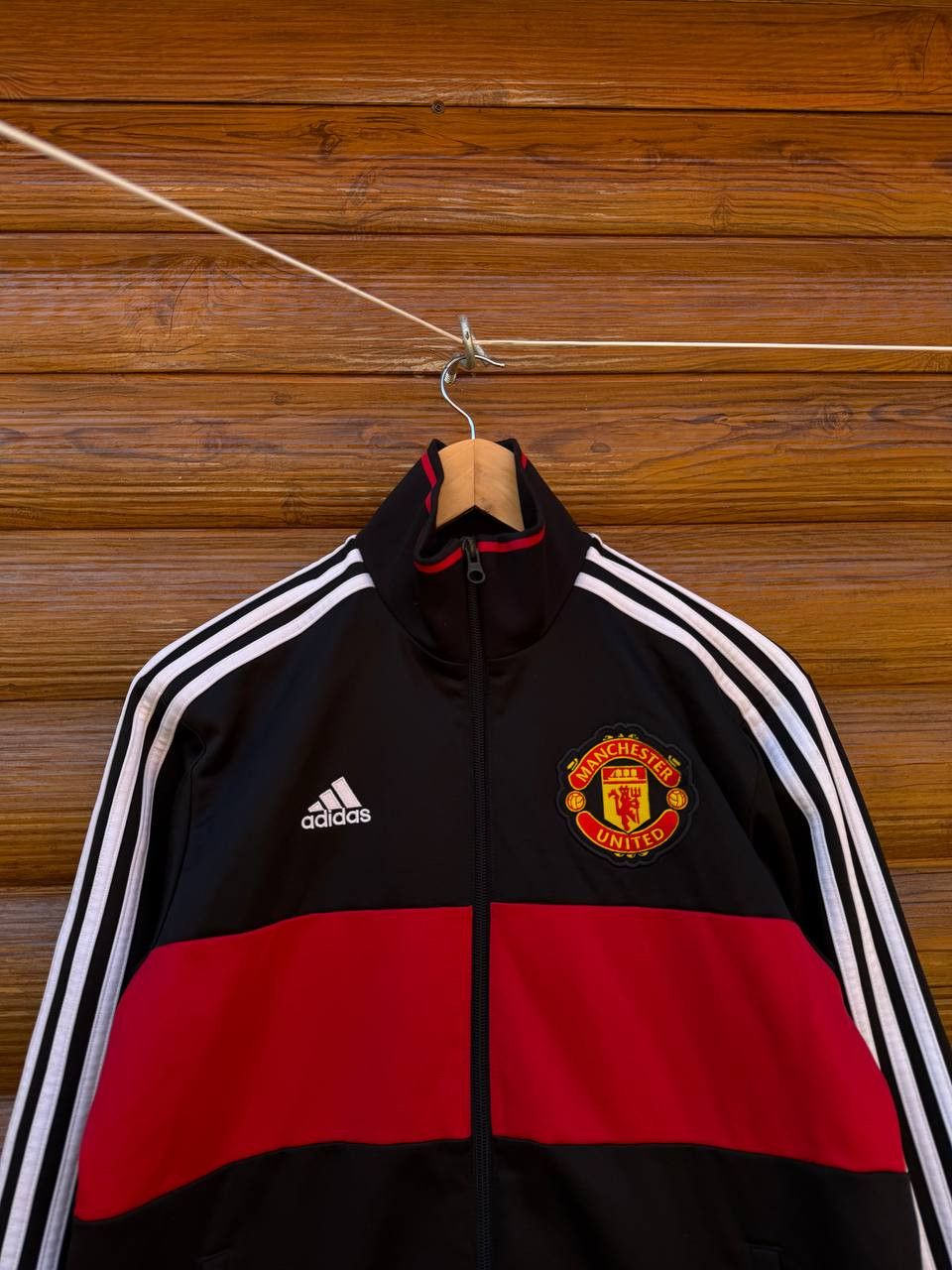 Adidas Adidas Manchester United Jacket Soccer Jersey Football Size US S / EU 44-46 / 1 - 2 Thumbnail