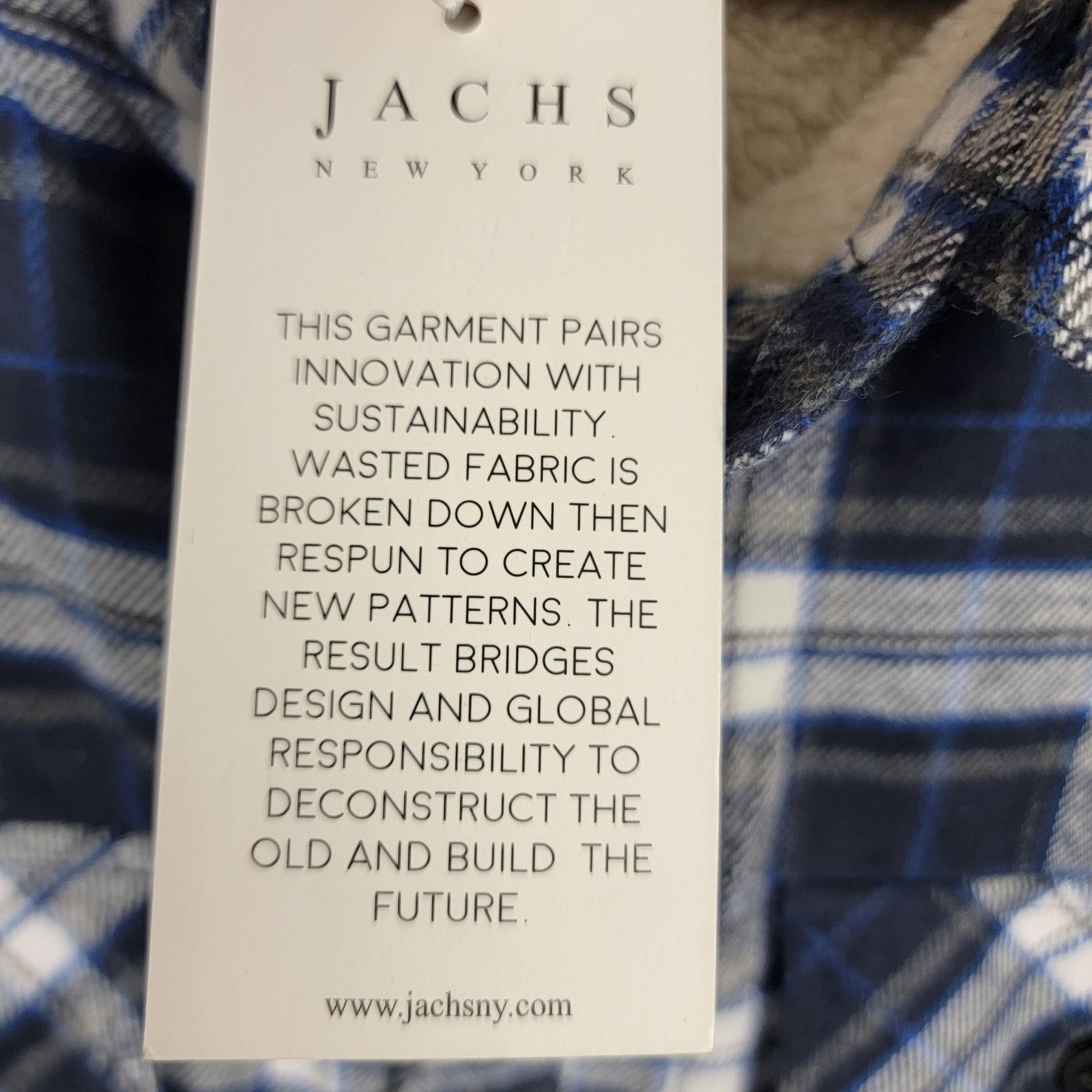 JACHS NY Jachs New York Sherpa Lined Shirt Mens Sz 2XL Size US XXL / EU 58 / 5 - 5 Thumbnail