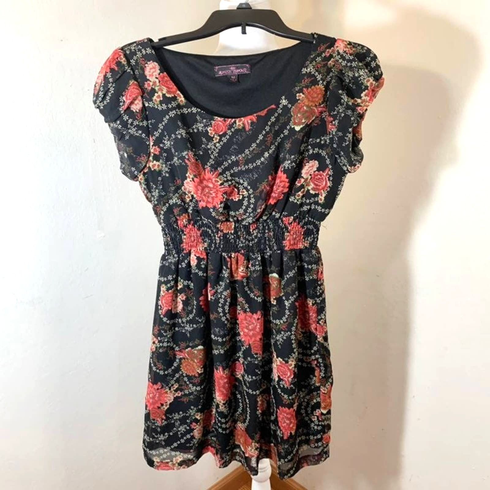 Almost Famous Almost Famous Women Black Mini Dress size M Size M / US 6-8 / IT 42-44 - 1 Thumbnail