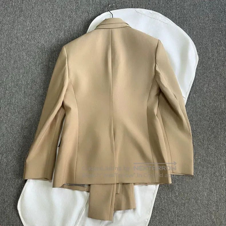 Dior Dior 23ss khaki structure double-layer collar suit Size 48R - 3 Thumbnail