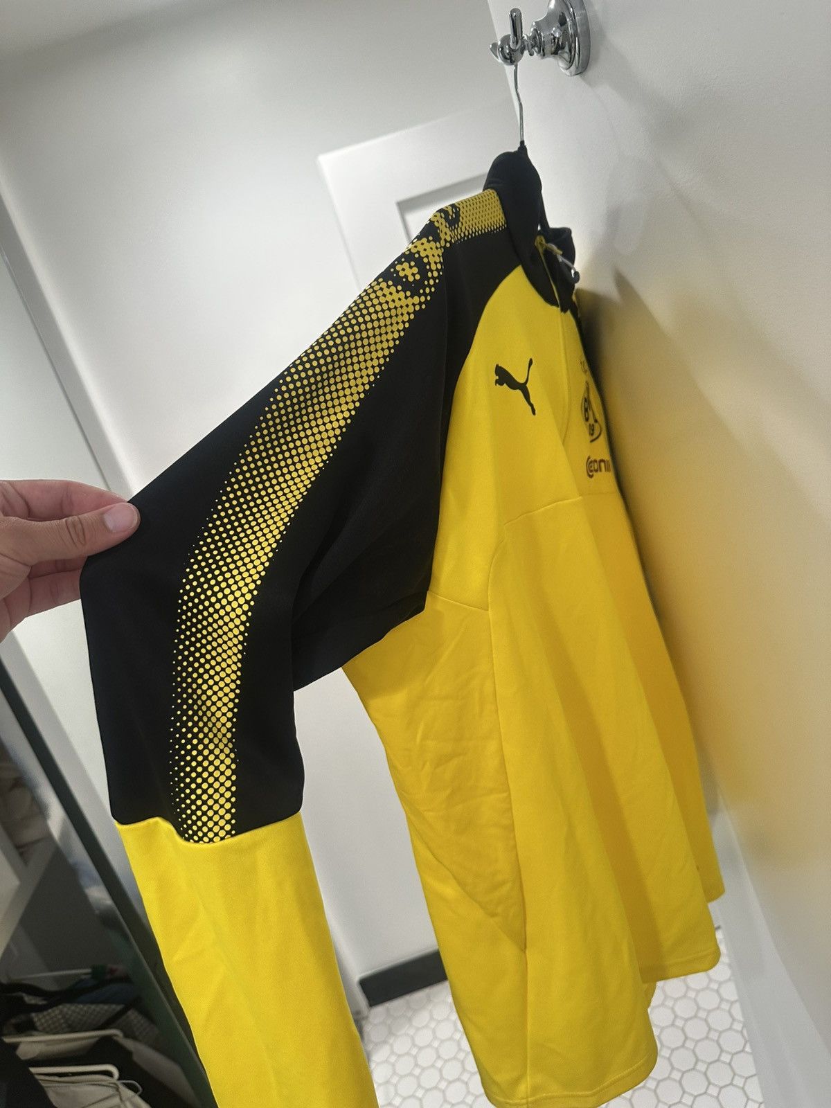 Puma PUMA Borussia Dortmund 2017/2018 BVB Training Jacket Size US XL / EU 56 / 4 - 4 Thumbnail