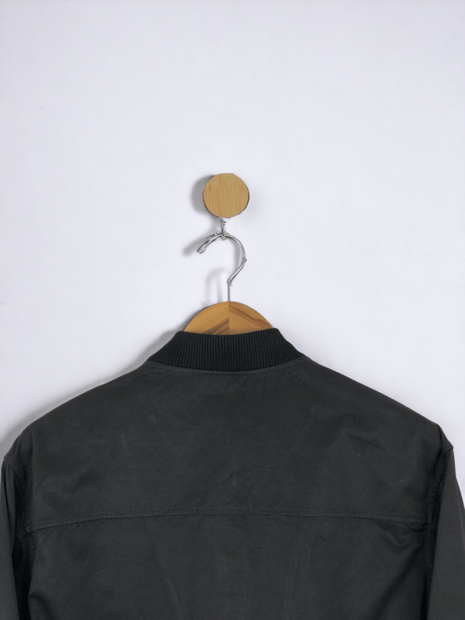 H&M H&M Bomber Zipper Ups Denim Jacket Black Size US M / EU 48-50 / 2 - 4 Thumbnail