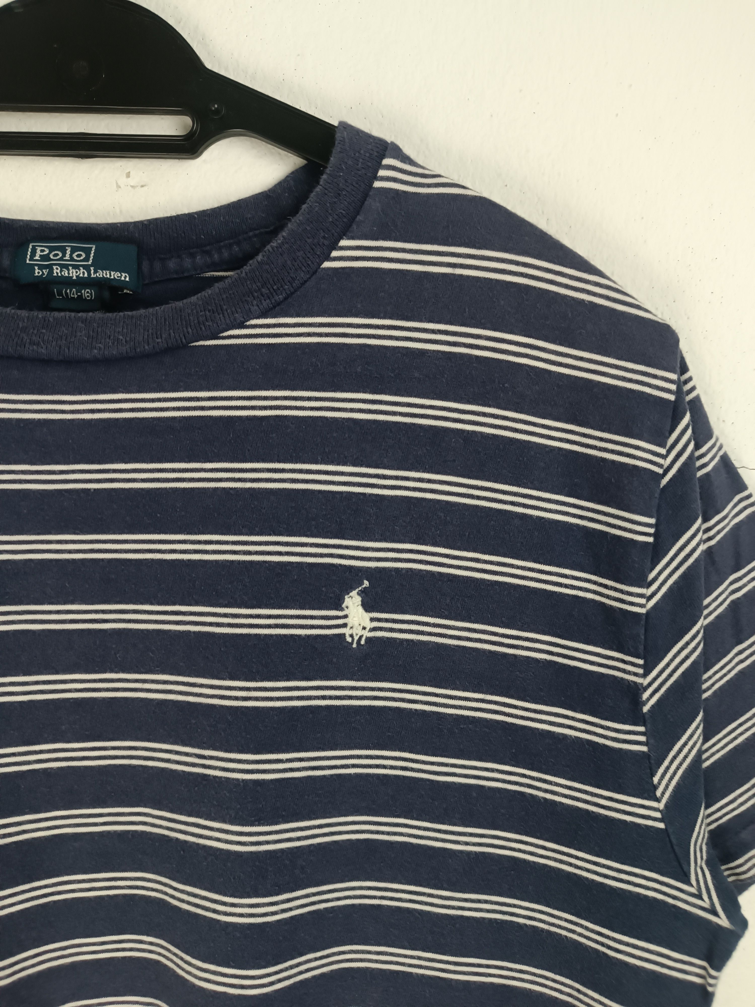 Polo Ralph Lauren VINTAGE POLO RALPH LAUREN STRIPES TEE VERY RARE Size US S / EU 44-46 / 1 - 12 Thumbnail