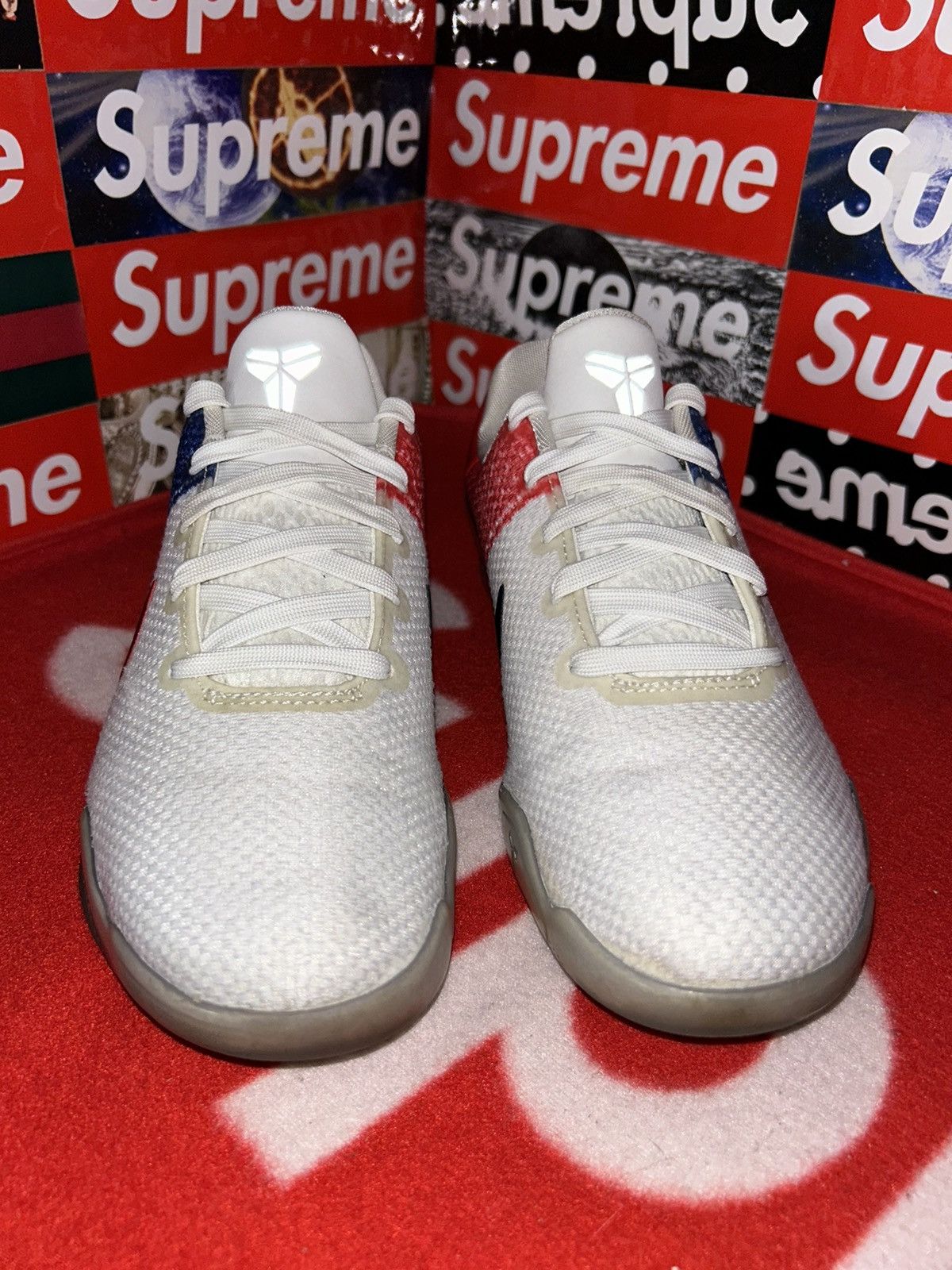 Nike Nike Kobe 11 GS Low Elite ‘USA Olympic’ 822945 184 size 5.5y Size US 5.5 / EU 38 - 2 Thumbnail