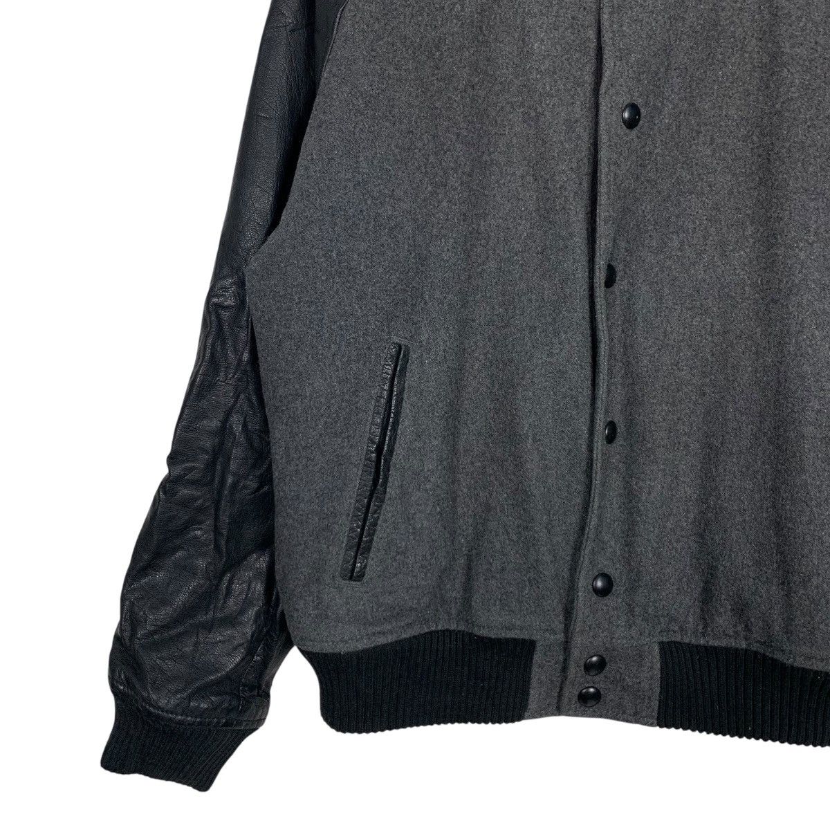 Gap Vintage GAP Wool Leather Varsity Jacket #2732-C123 Size US M / EU 48-50 / 2 - 3 Thumbnail