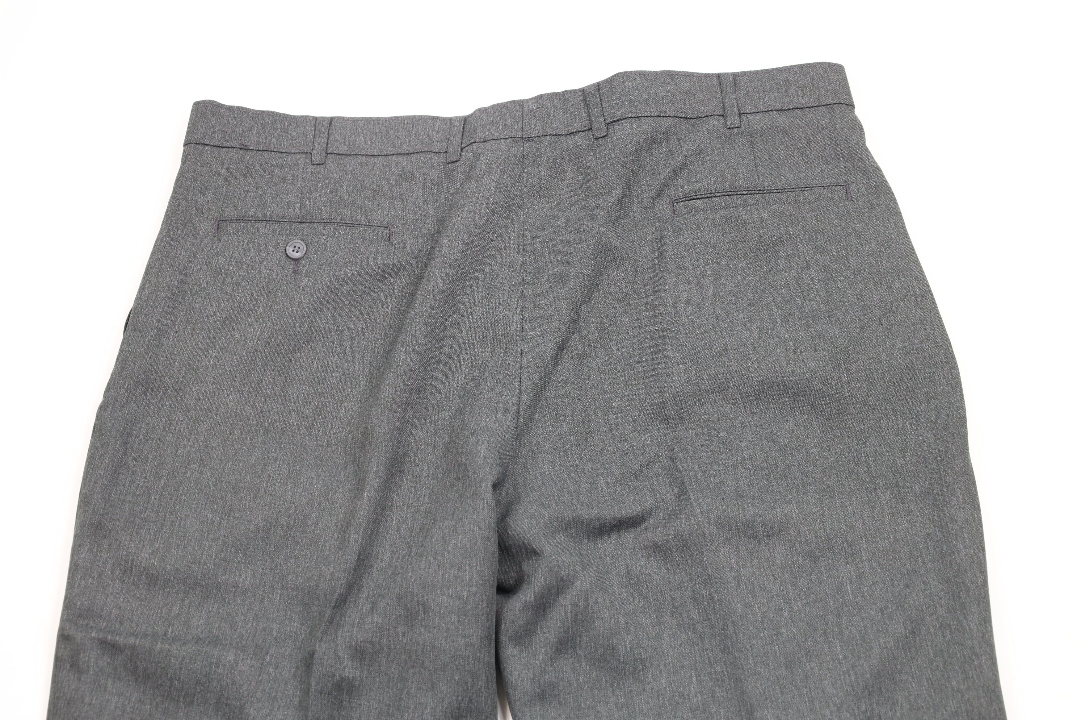 Levi's × Vintage Vintage 90s Levis Knit Wide Leg Chino Pants Heather Gray Size US 42 / EU 58 - 9 Thumbnail